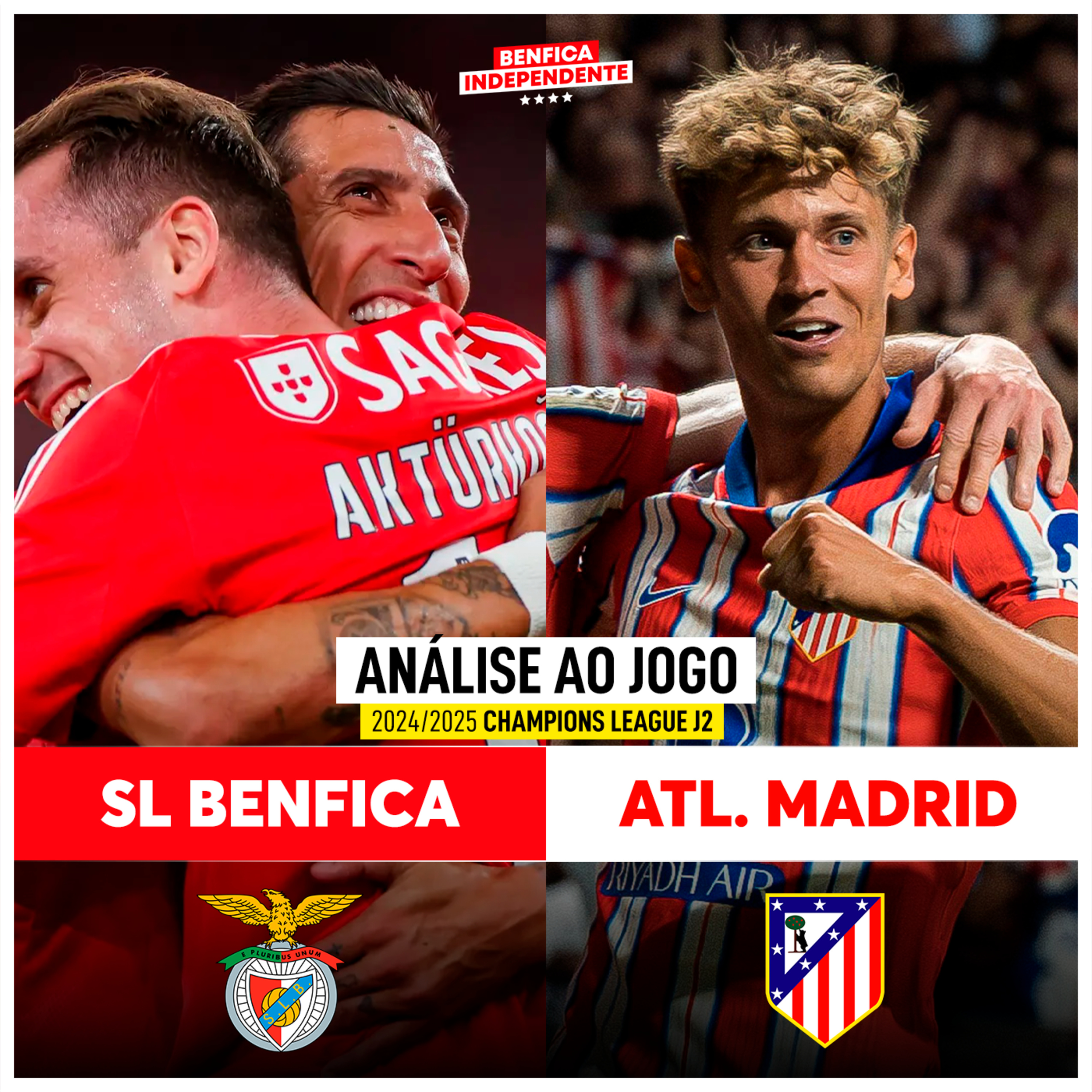 BENFICA X Atlético de Madrid | RESCALDO JOGO 2 (Liga dos Campeões)