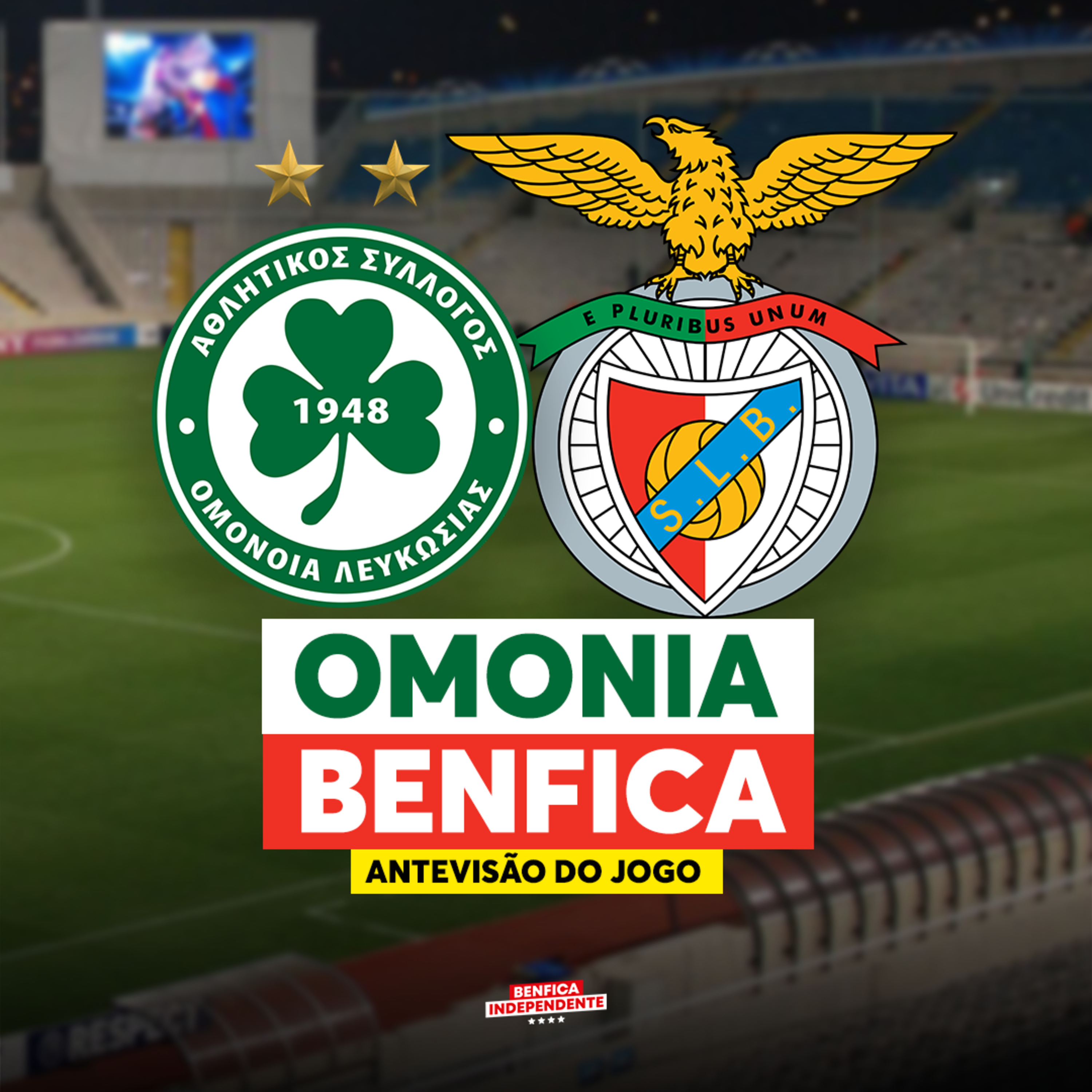 Omonia x BENFICA | ANTEVISÃO J3 LE