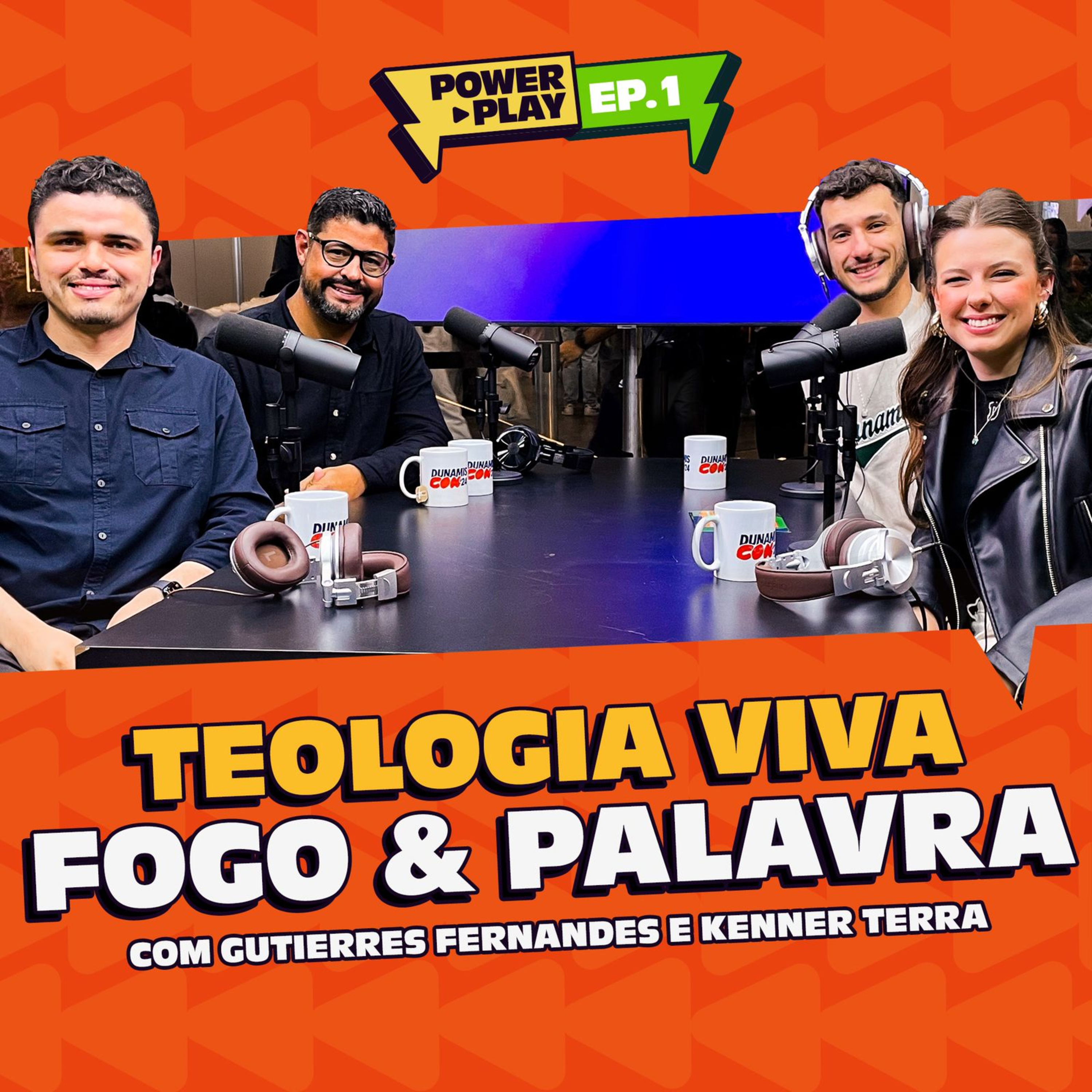 Teologia Viva: Fogo & Palavra com Gutierres Fernandes e Kenner Terra | Power Play | EP 01. episode artwork