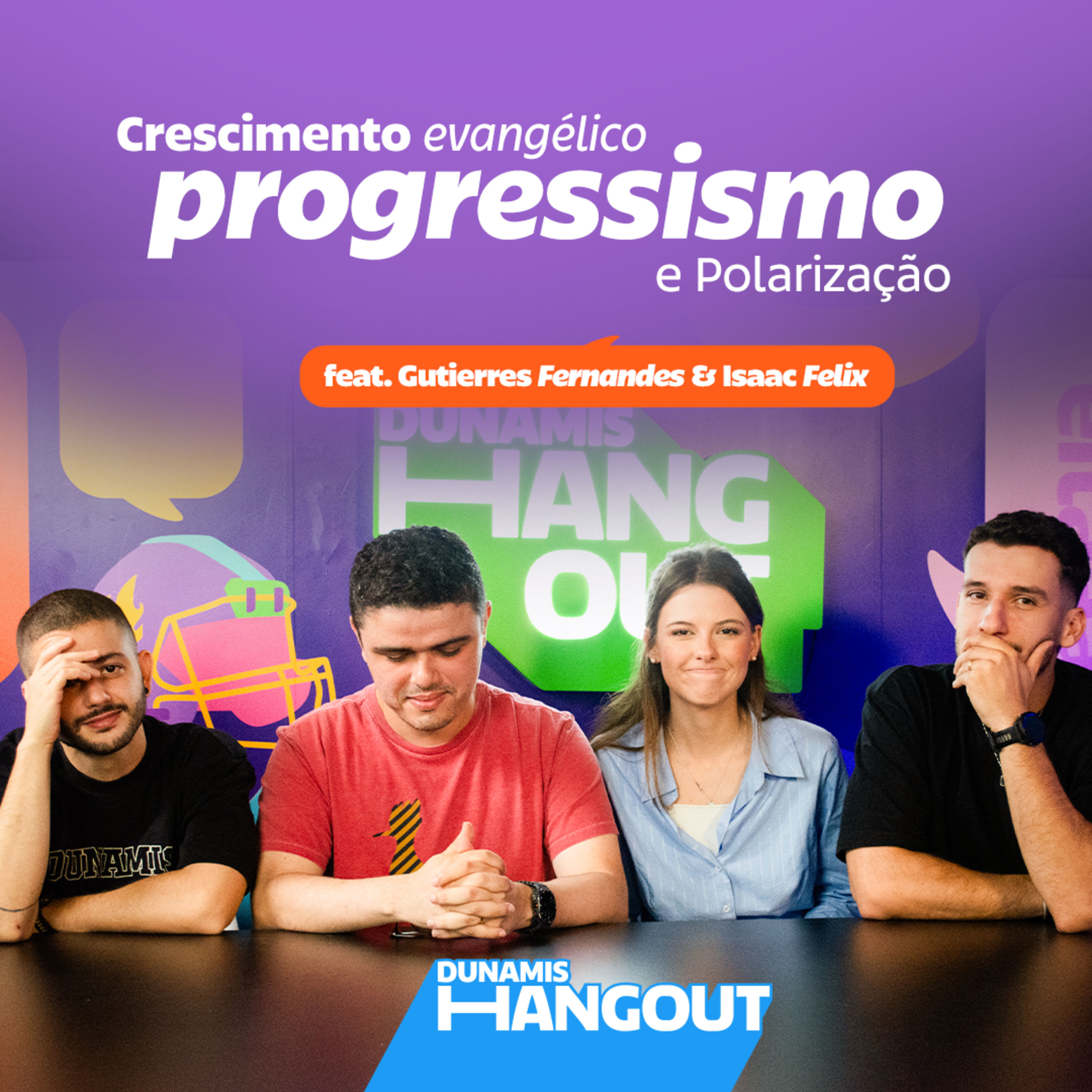 Crescimento evangélico, Progressismo e Polarização. Conversa com Gutierres Fernandes e Isaac Felix episode artwork