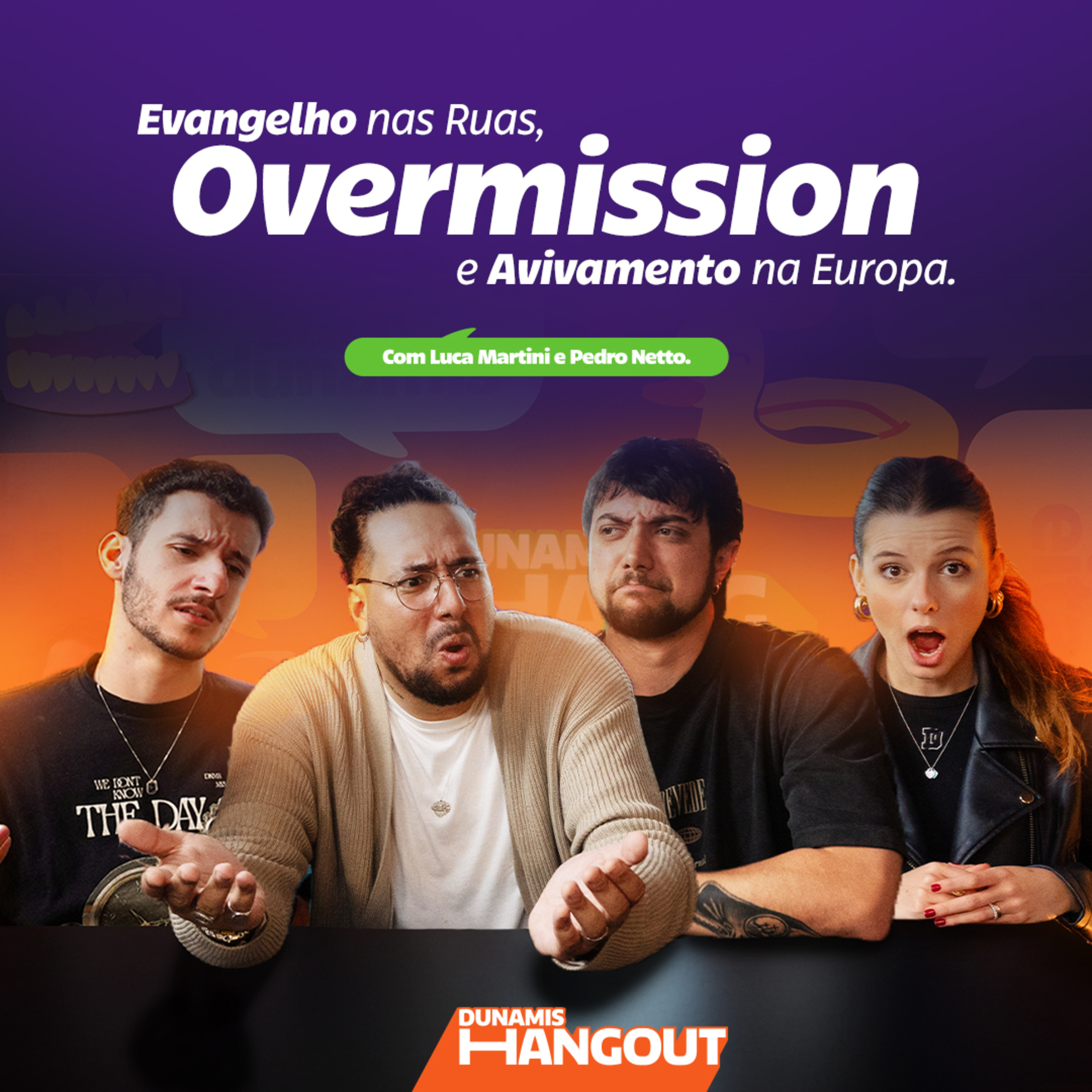 Evangelho nas ruas, Overmission e Avivamento na Europa Com Luca Martini e Pedro Netto | EP. 100 episode artwork