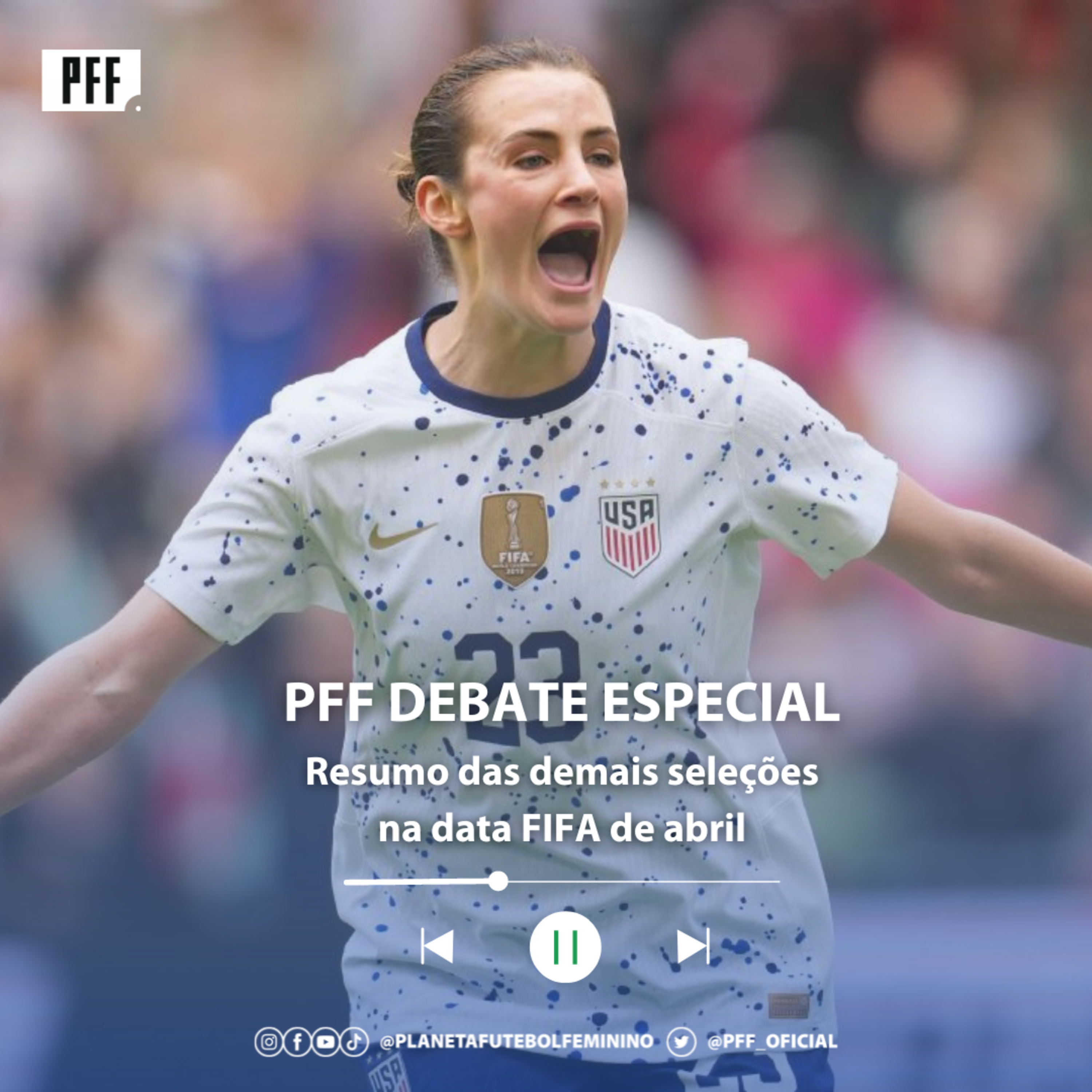 PFF DEBATE ESPECIAL - Resumo das demais seleções na data FIFA de abril episode artwork