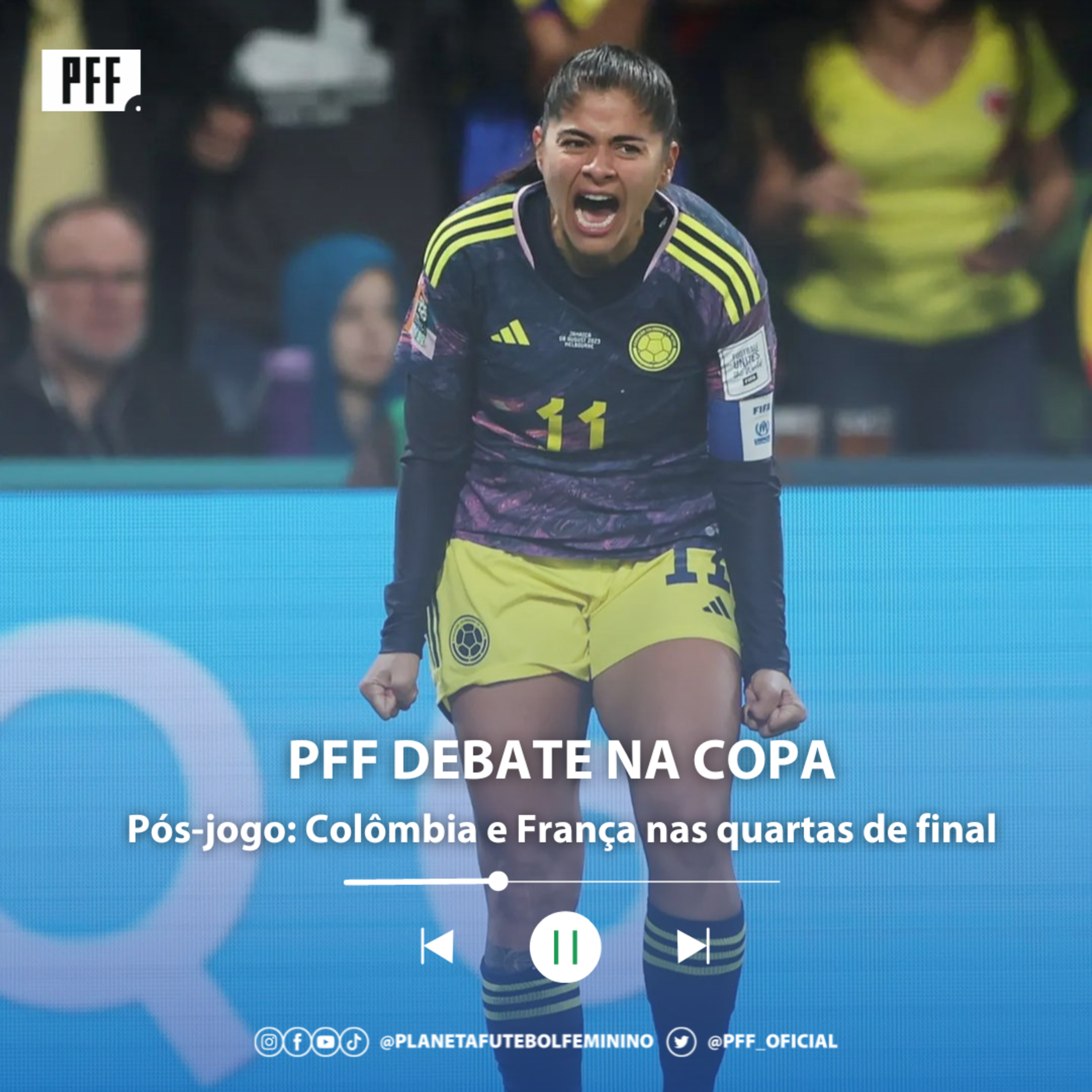 PFF DEBATE NA COPA - Colômbia e França vencem e seguem no Mundial episode artwork
