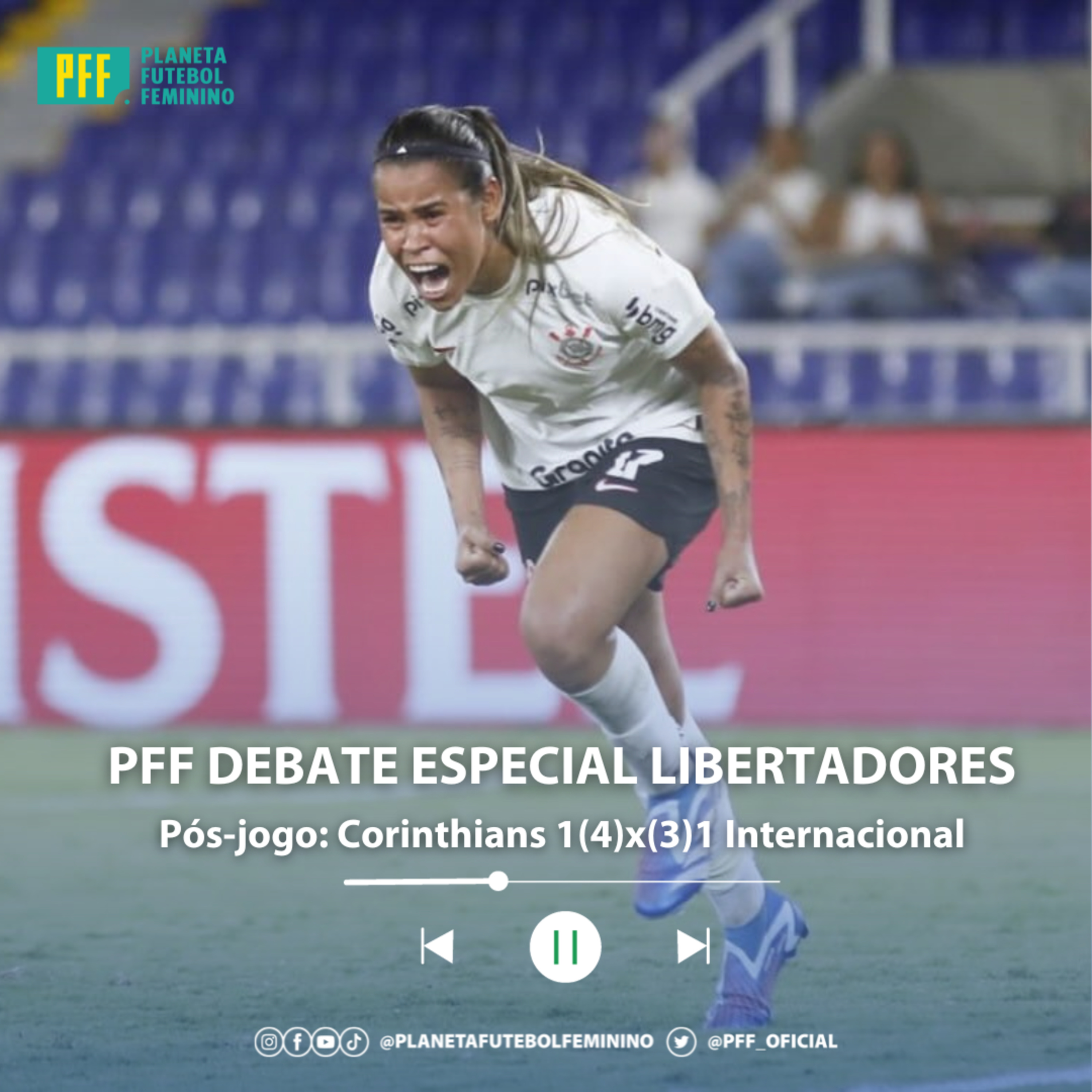 PFF DEBATE ESPECIAL LIBERTADORES - Corinthians vence Inter nos pênaltis e é finalista! episode artwork