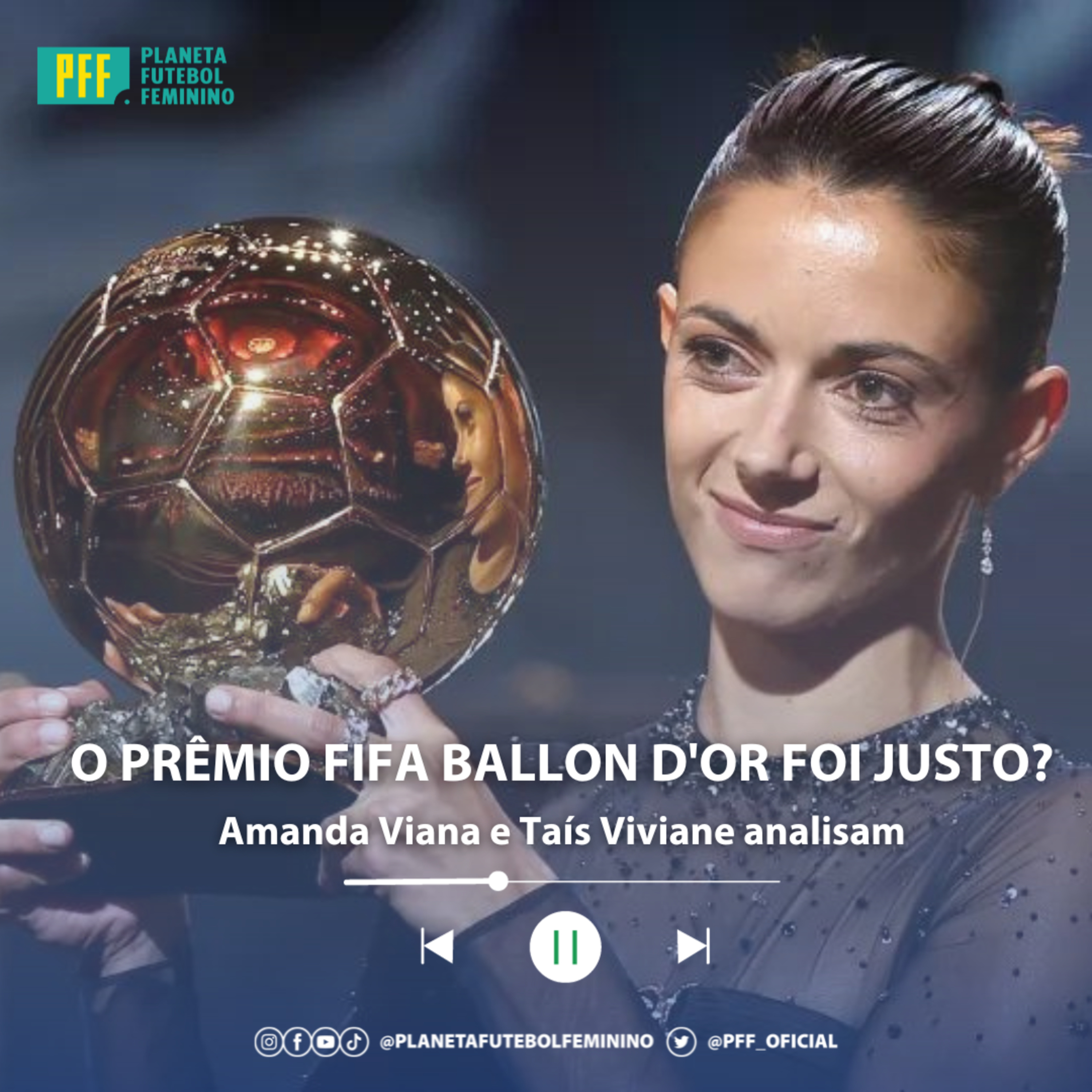 O PRÊMIO FIFA BALLON D'OR FOI JUSTO? AMANDA VIANA E TAÍS VIVIANE ANALISAM episode artwork