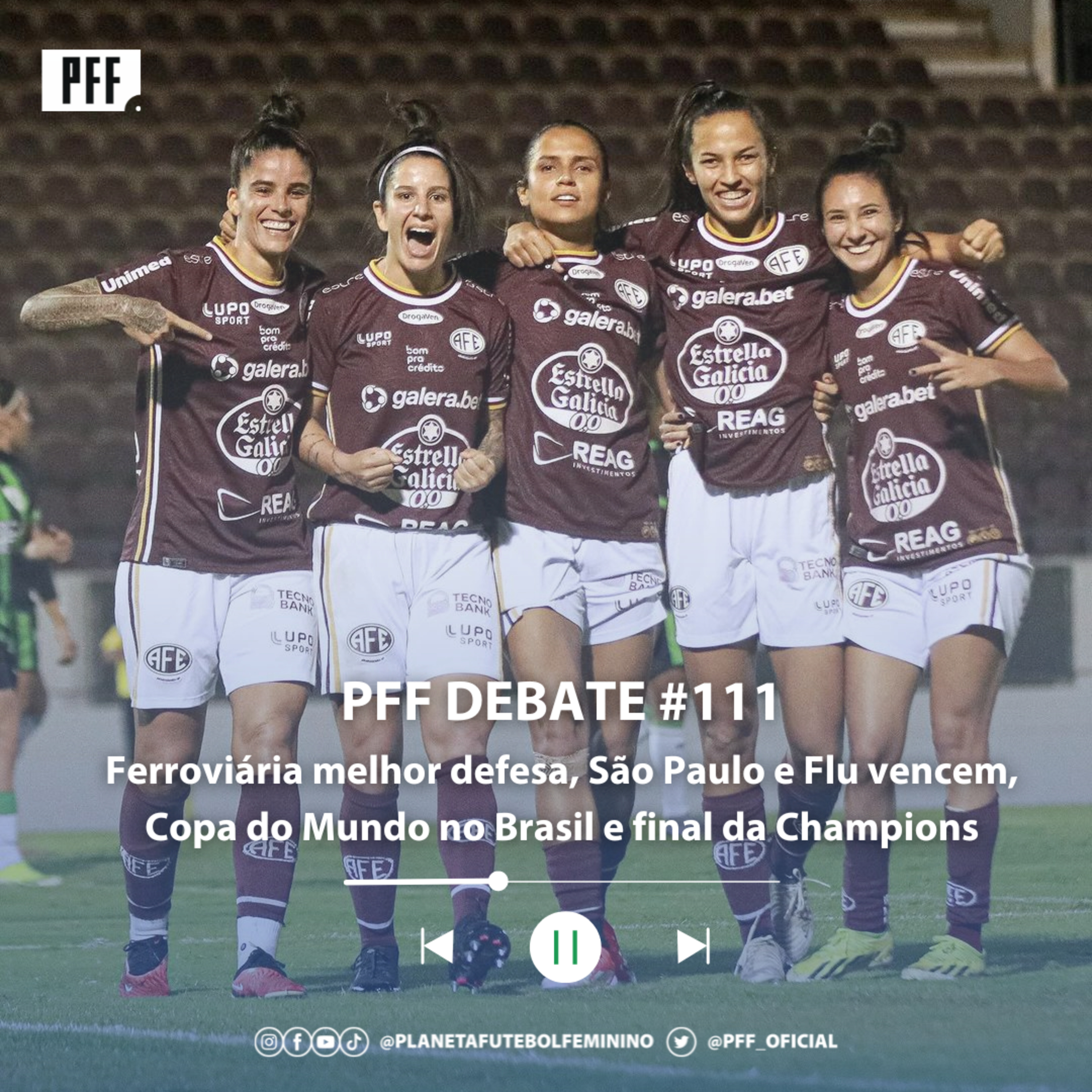 PFF DEBATE #111 - Ferroviária melhor defesa, São Paulo e Flu vencem, Copa do Mundo no Brasil e final da Champions episode artwork