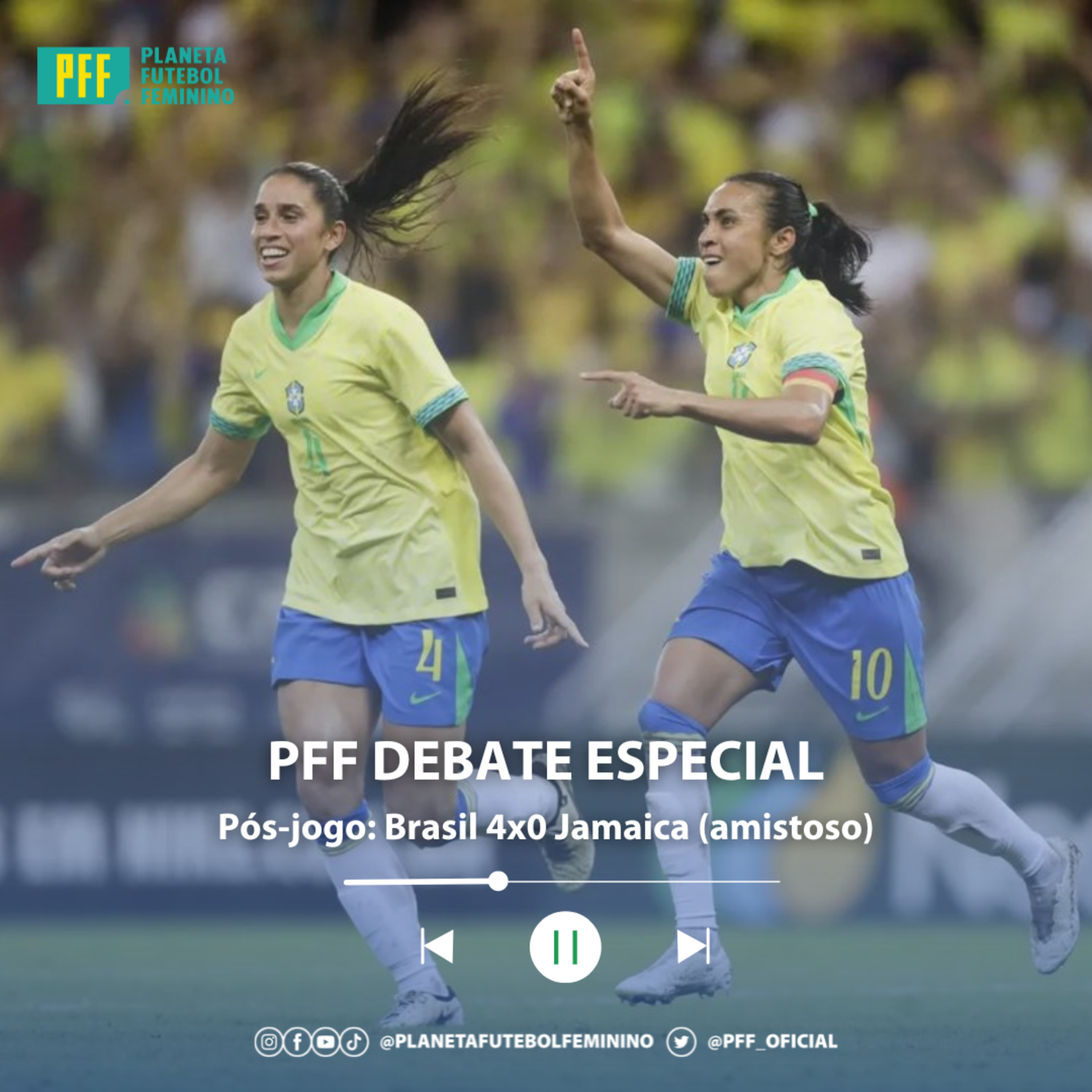 PFF DEBATE ESPECIAL - Pós-jogo: Brasil 4x0 Jamaica (amistoso) episode artwork