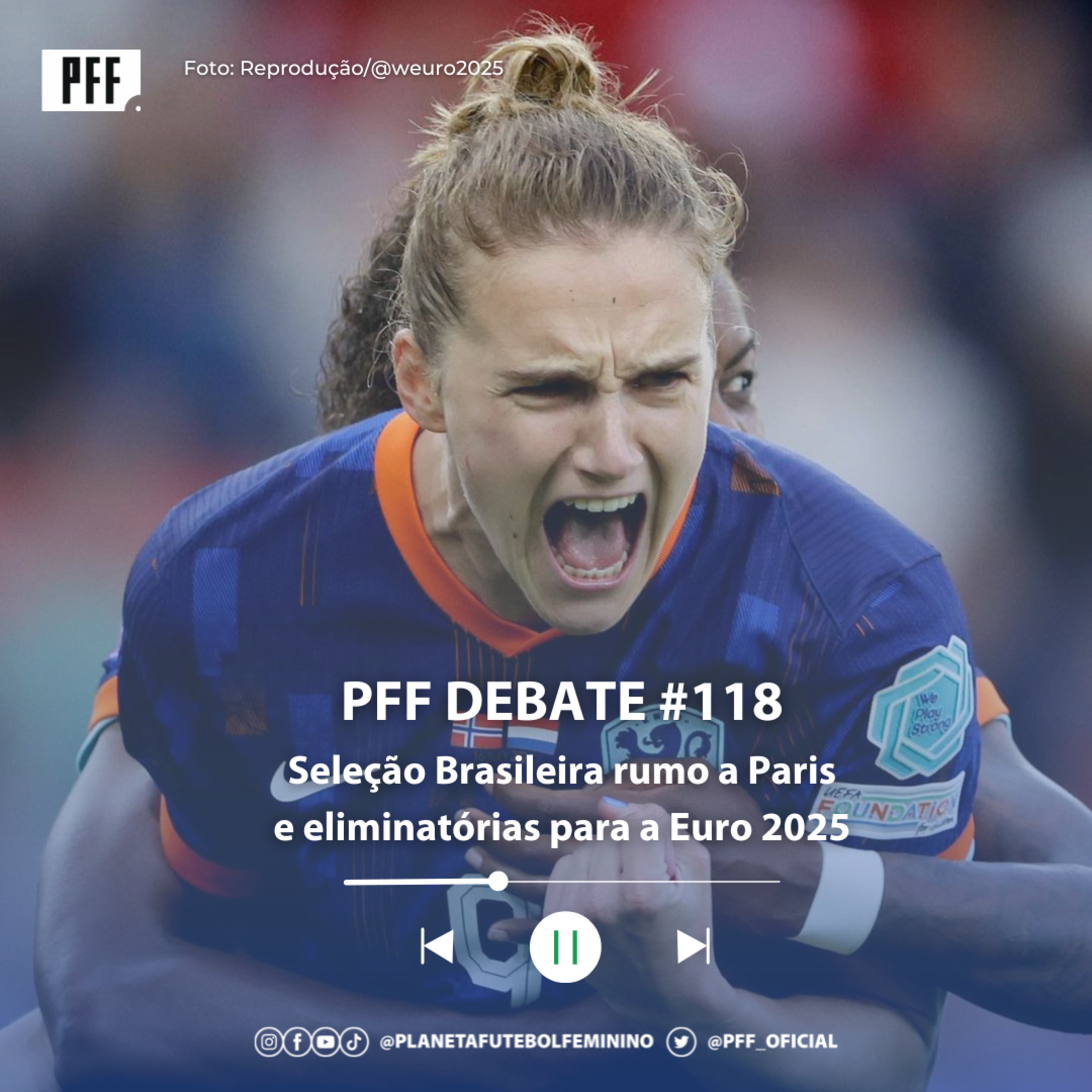 PFF DEBATE #118 - Seleção Brasileira rumo a Paris e eliminatórias para a Euro 2025 episode artwork