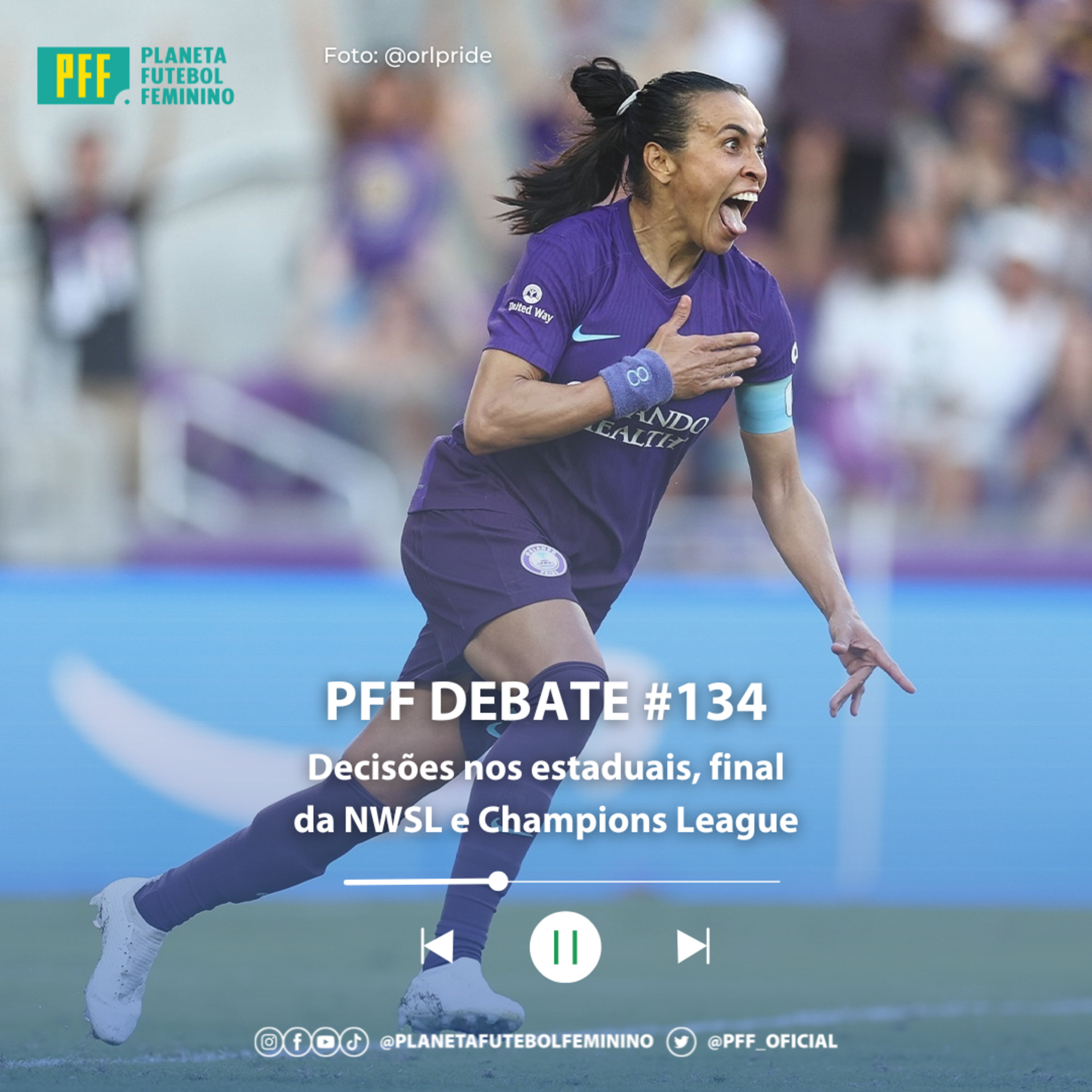 PFF DEBATE #134 - Decisões nos estaduais, final da NWSL e Champions League episode artwork