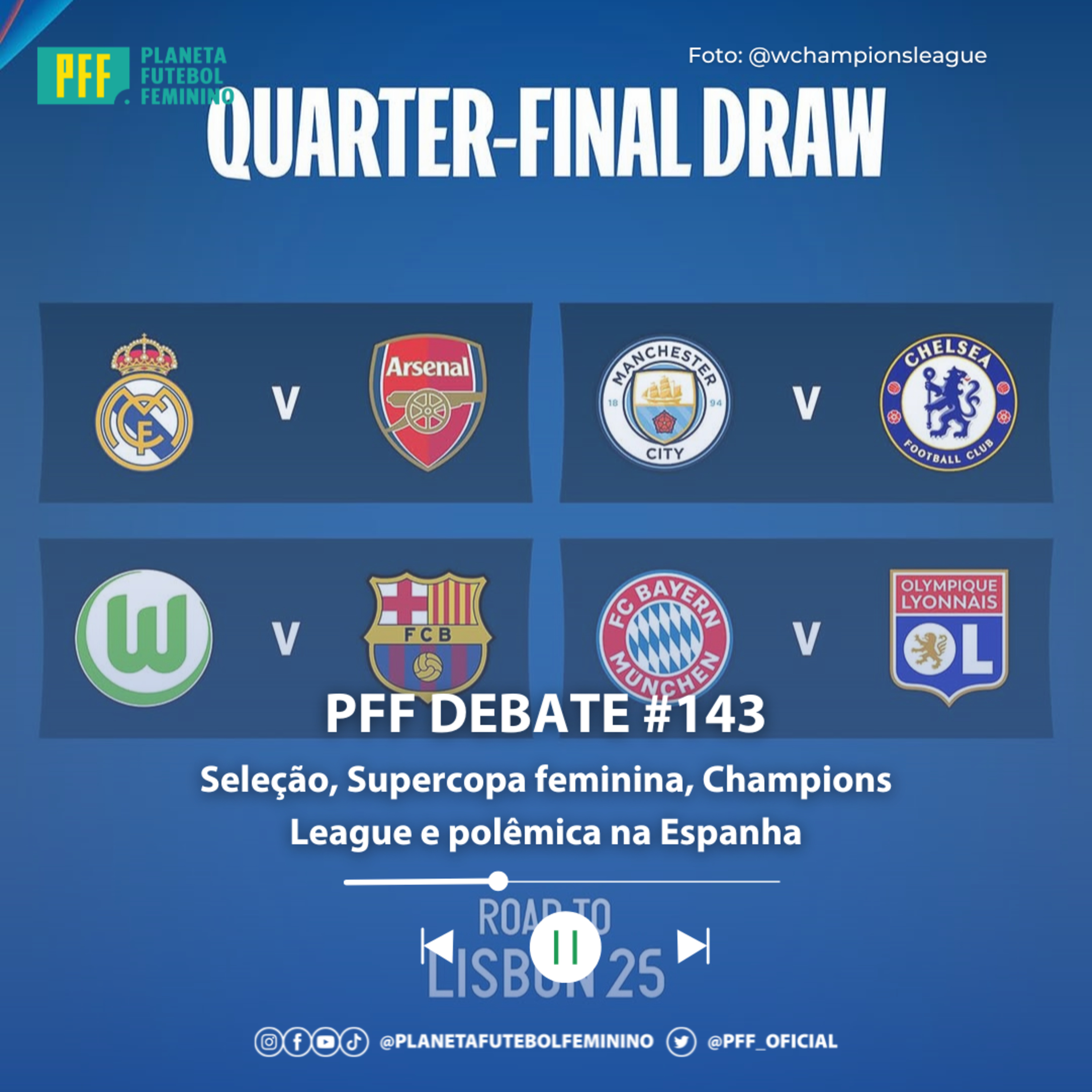 PFF DEBATE #143 - Seleção, Supercopa feminina, Champions League e polêmica na Espanha episode artwork