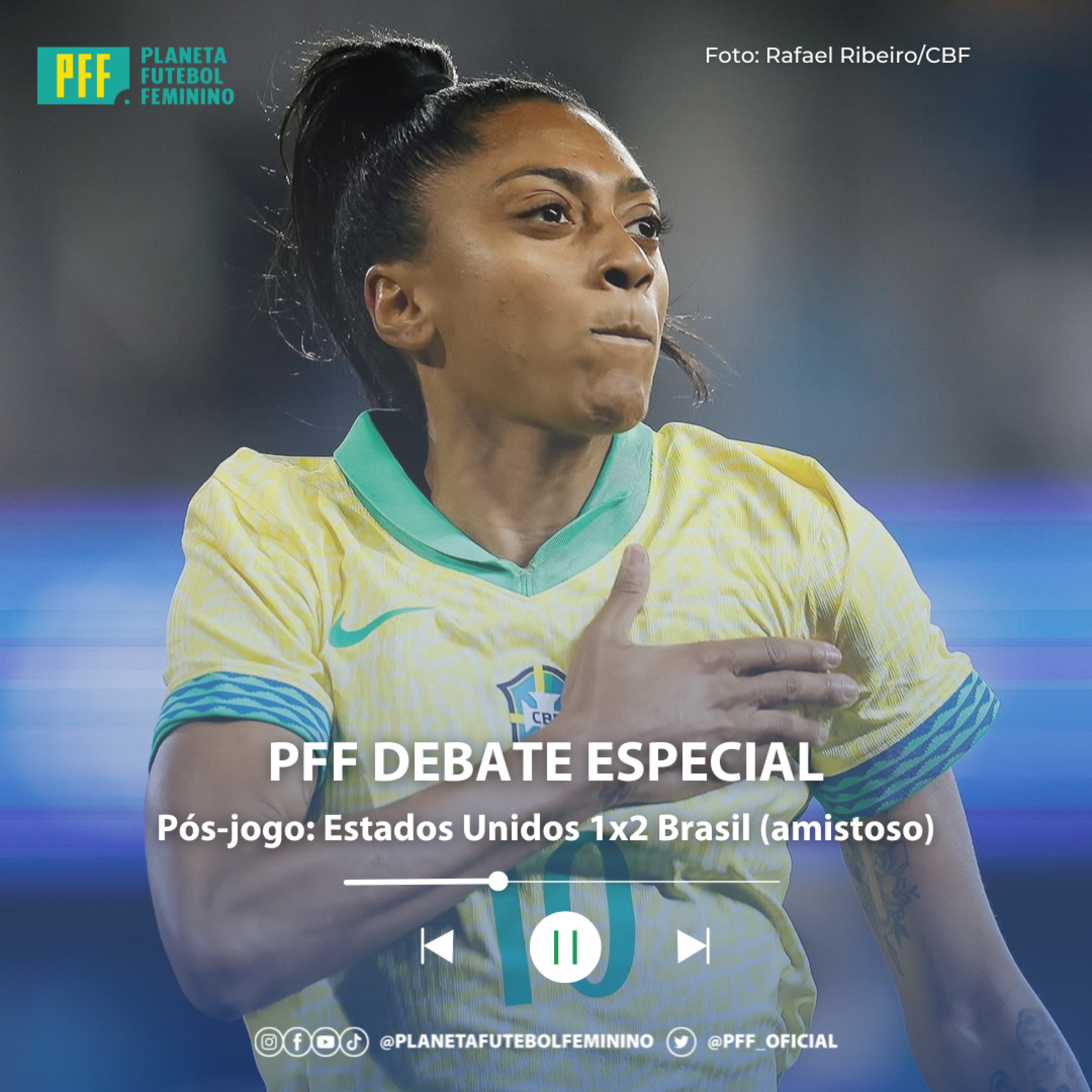 PFF DEBATE ESPECIAL - Pós-jogo: EUA 1x2 Brasil (amistoso) episode artwork