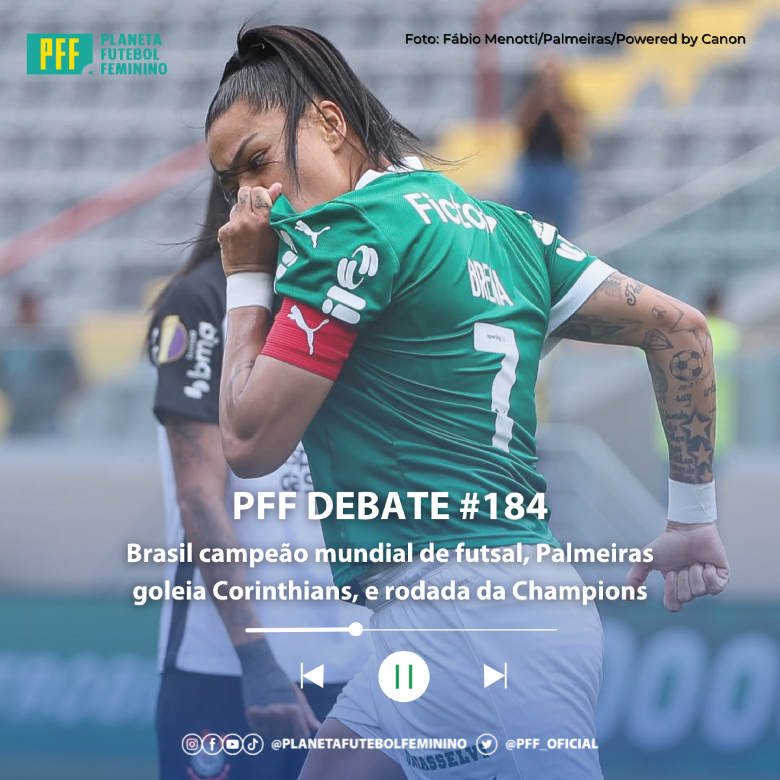 PFF DEBATE #184 - Brasil campeão mundial de futsal, Palmeiras goleia Corinthians, e rodada da Champions PFF DEBATE #184 - Brasil campeão mundial de futsal, Palmeiras goleia Corinthians, e rodada da Champions