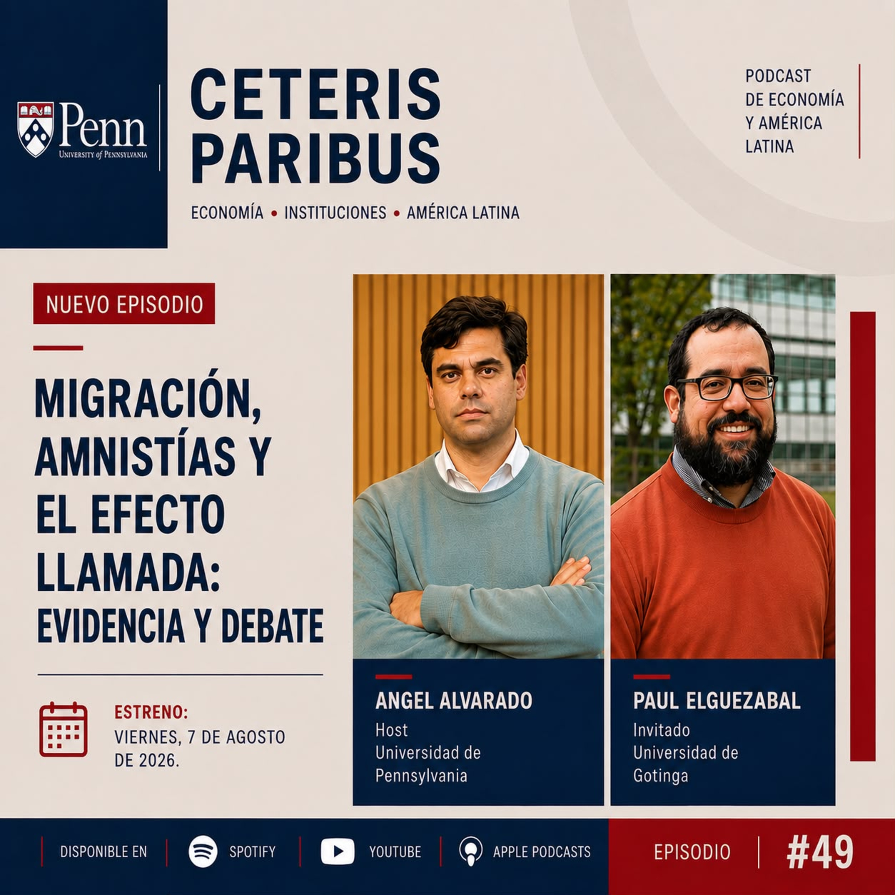 Migración, amnistías y el efecto llamada: evidencia y debate episode artwork