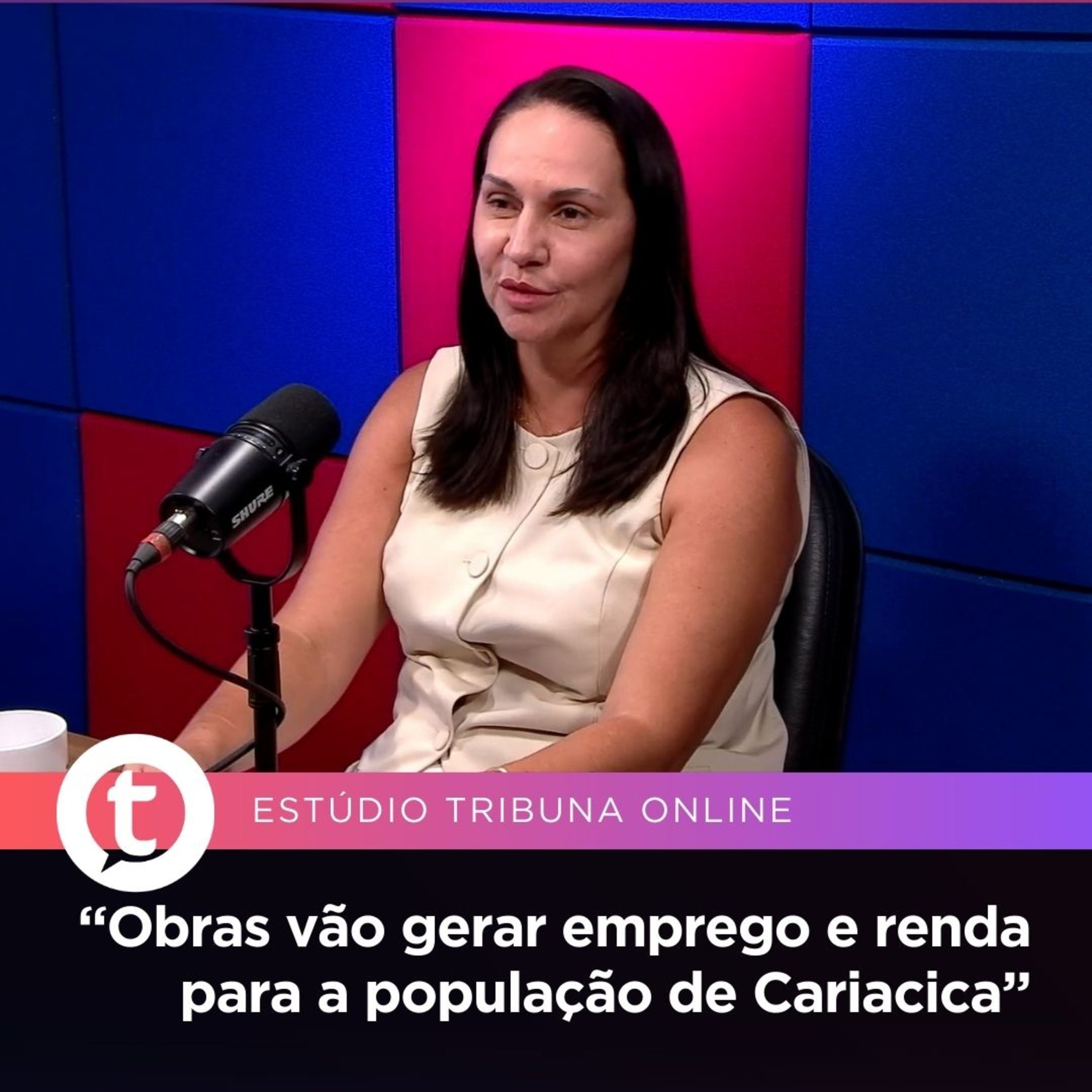 Shymenne de Castro, vice-prefeita de Cariacica | Estúdio Tribuna Online #107 episode artwork