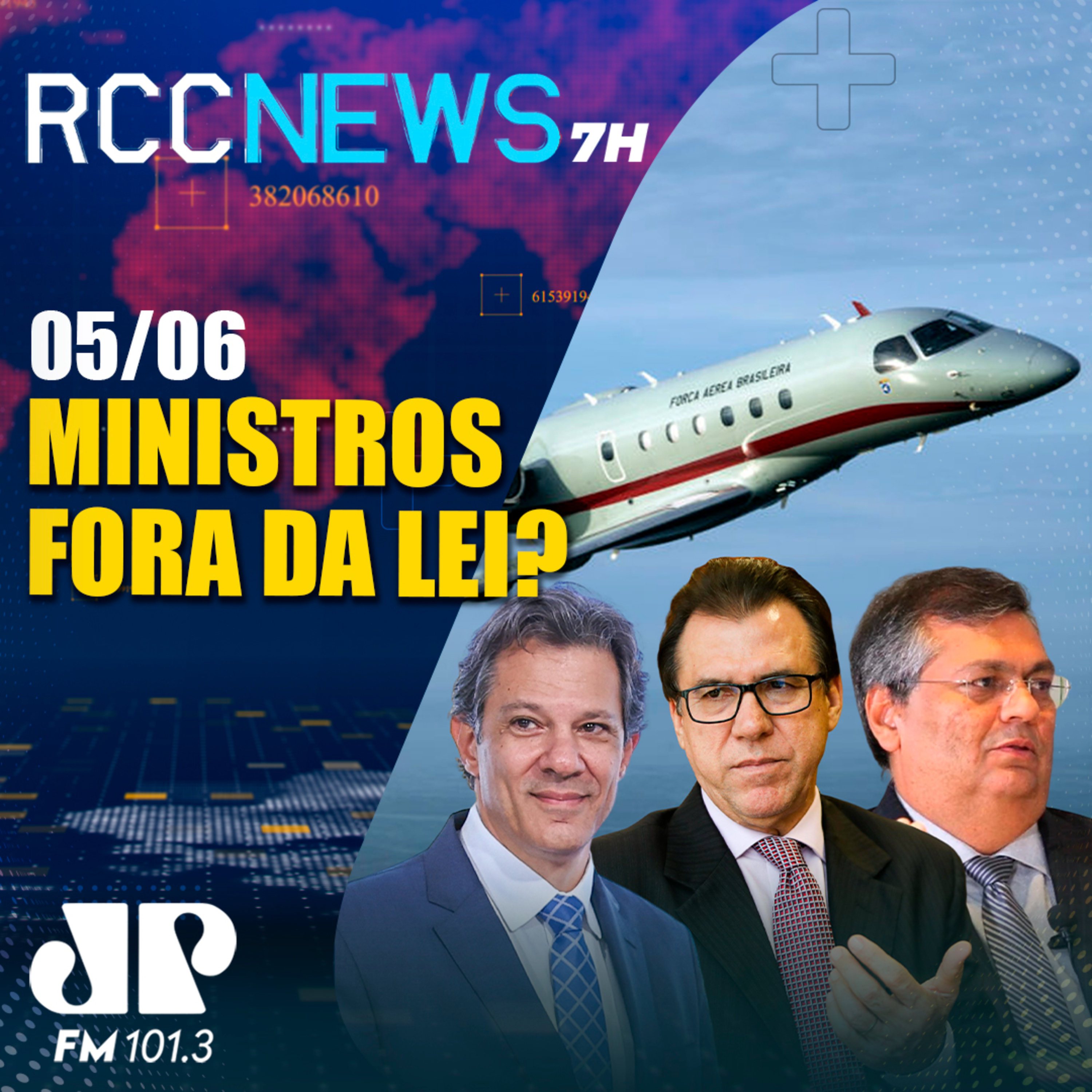 Ministros de Lula estão voando de aviões da FAB contrariando a Lei episode artwork
