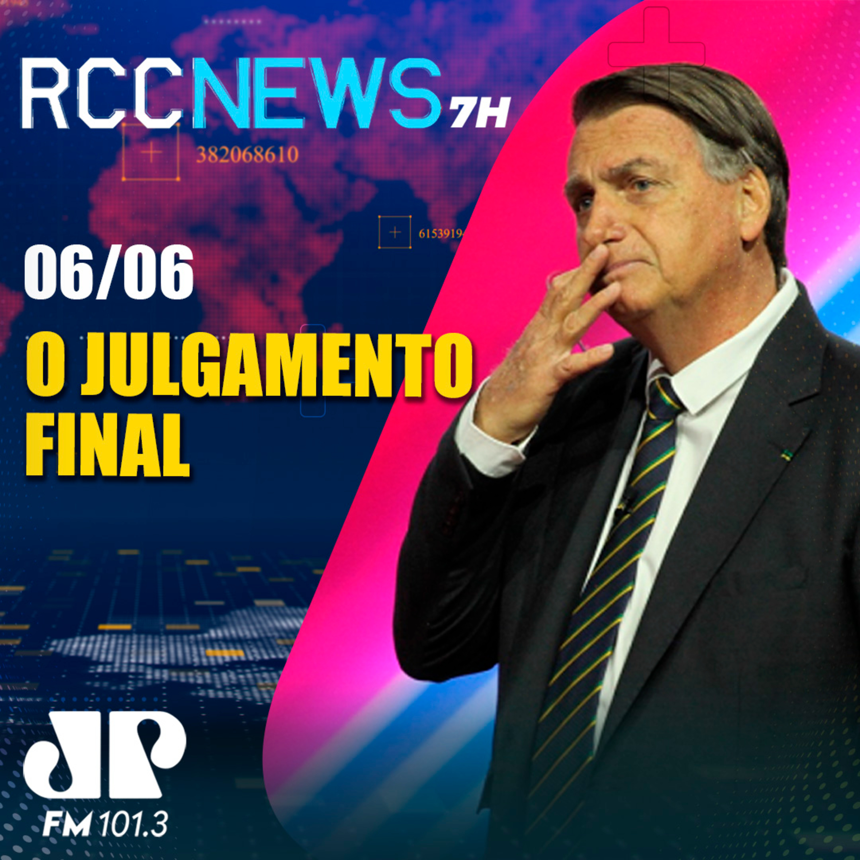 TSE marca julgamento de inelegibilidade de Bolsonaro episode artwork