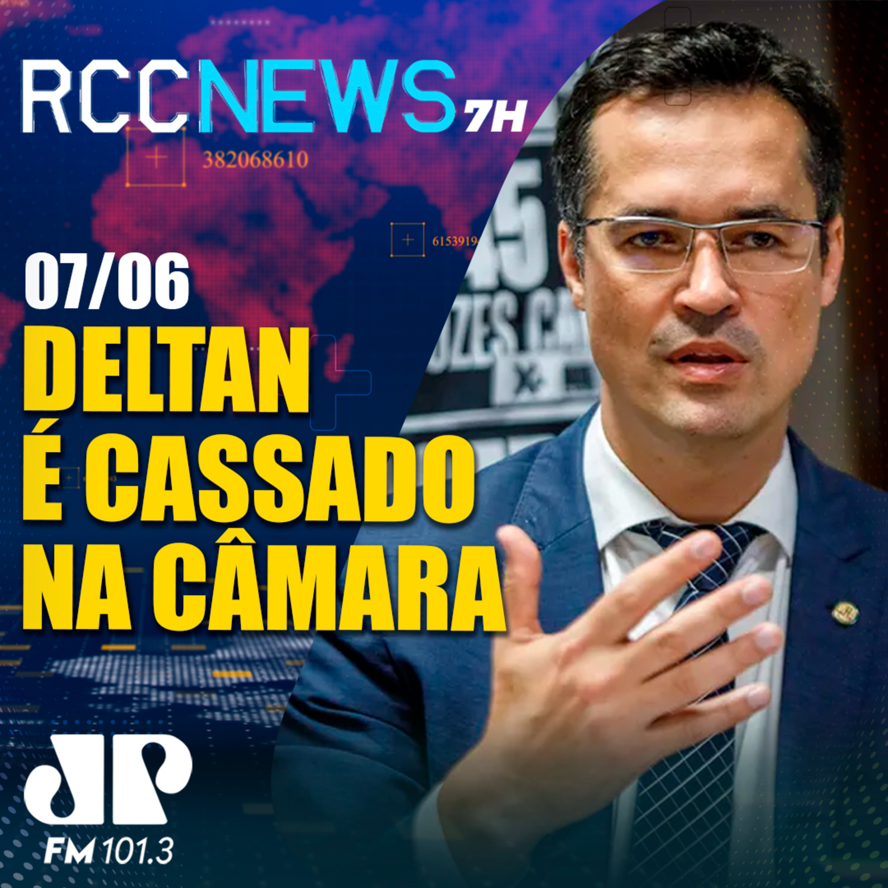 Após decisão do TSE, Câmara confirma cassação de mandato de Deltan episode artwork