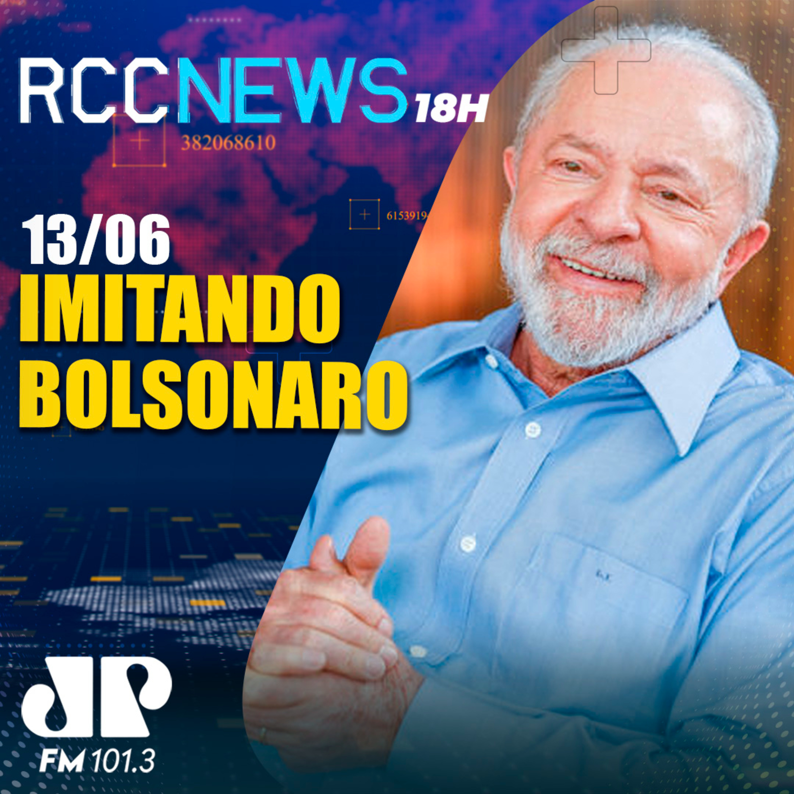 Em live com 6 mil pessoas, Lula diz estar extremamente satisfeito com governo episode artwork