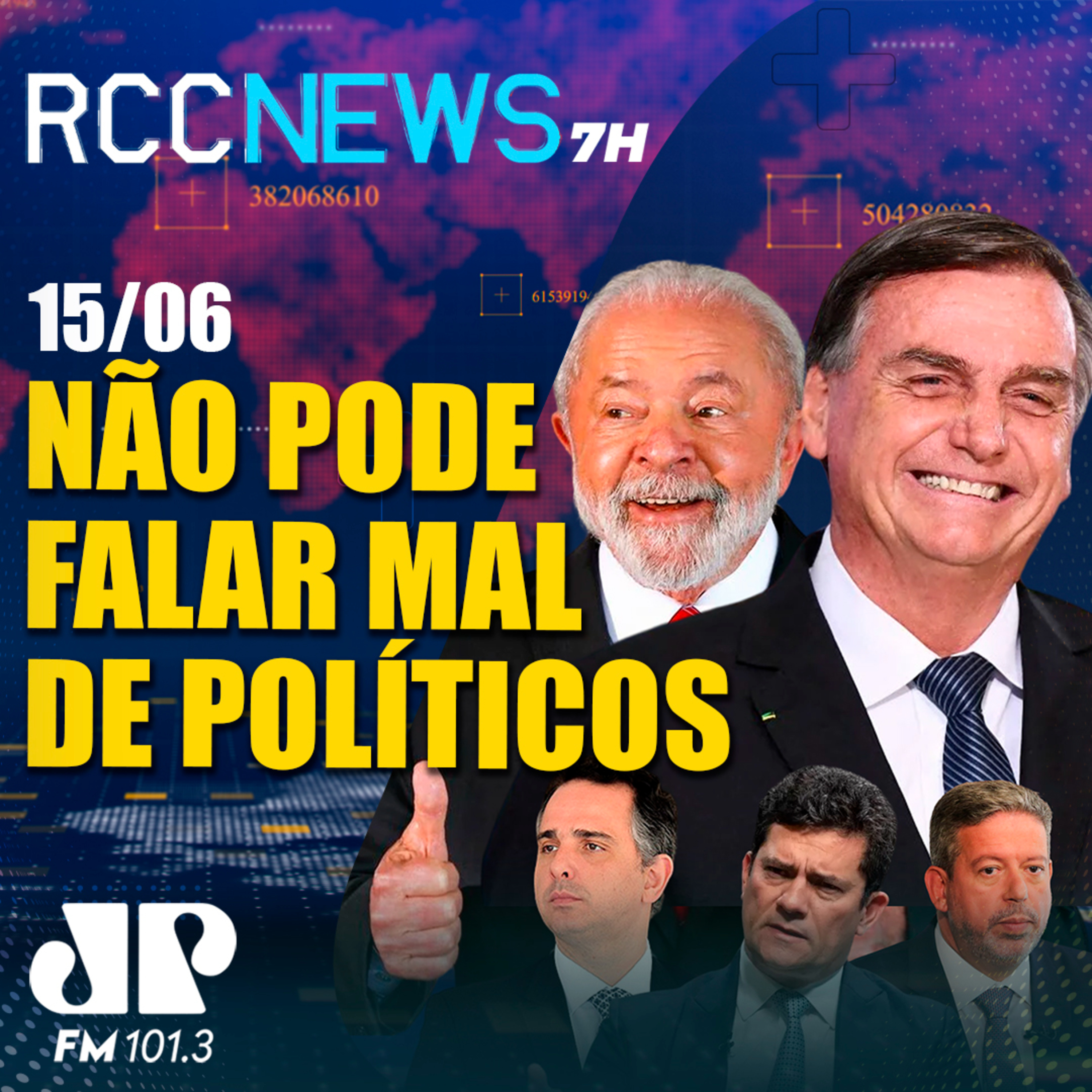 Deputados aprovam projeto que criminaliza quem fala mal de políticos episode artwork