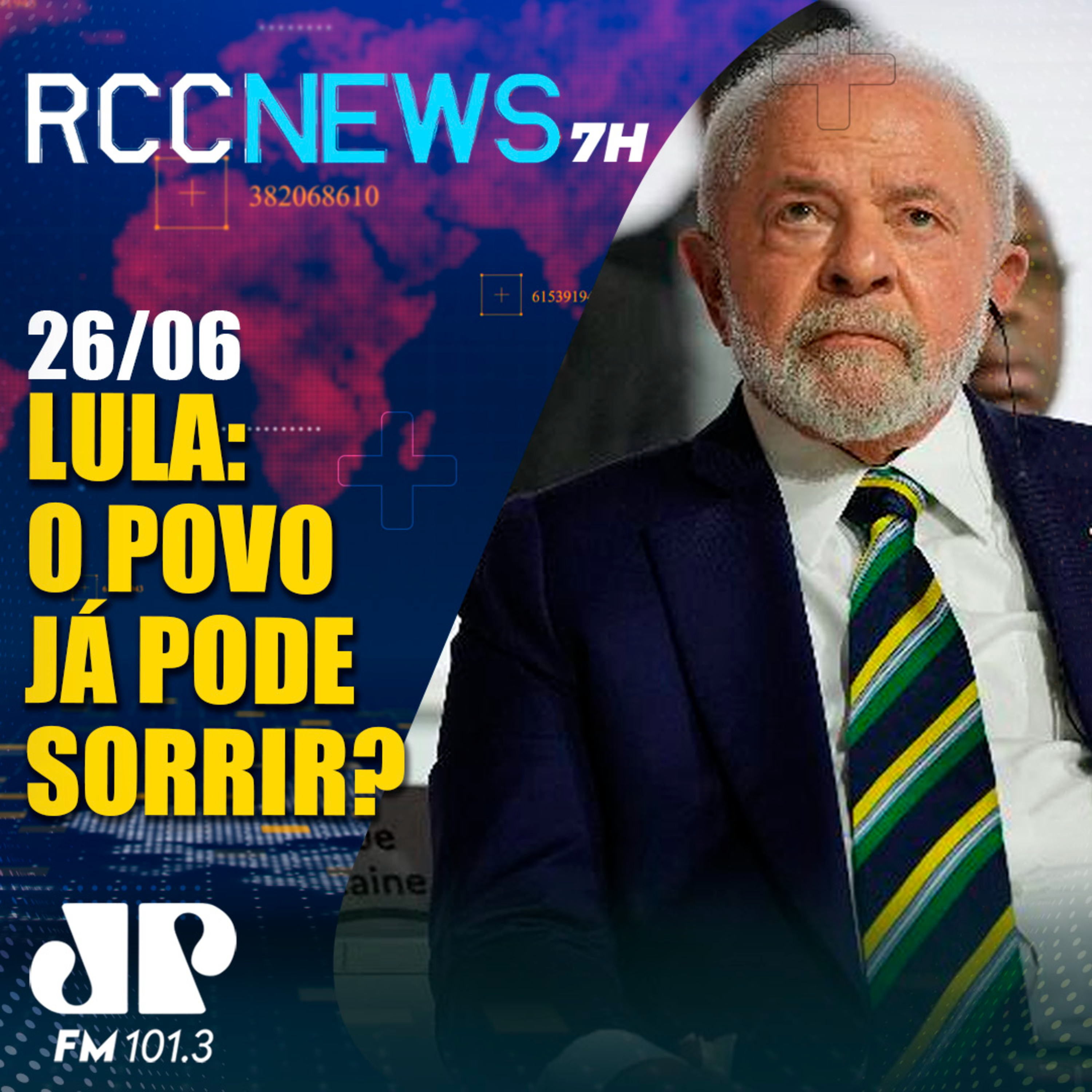 Lula afirmou que brasileiros tem motivos para sorrir pela melhora da economia episode artwork