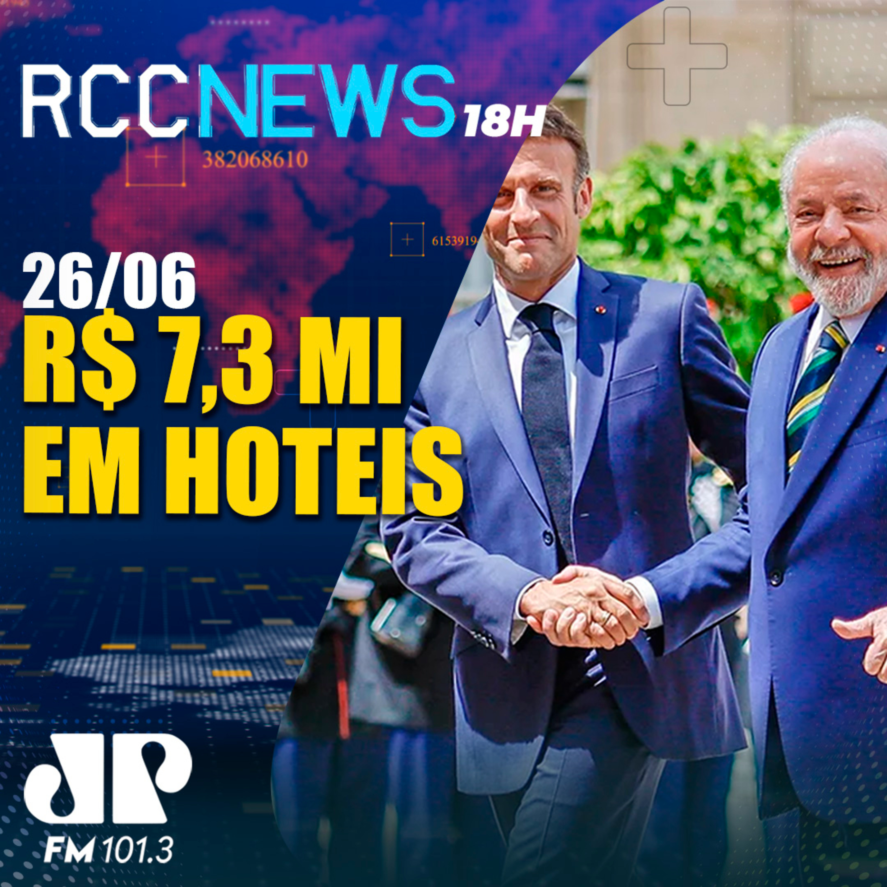 Em seis meses de governo, Lula gastou mais de R$ 7 milhões em viagens oficiais episode artwork