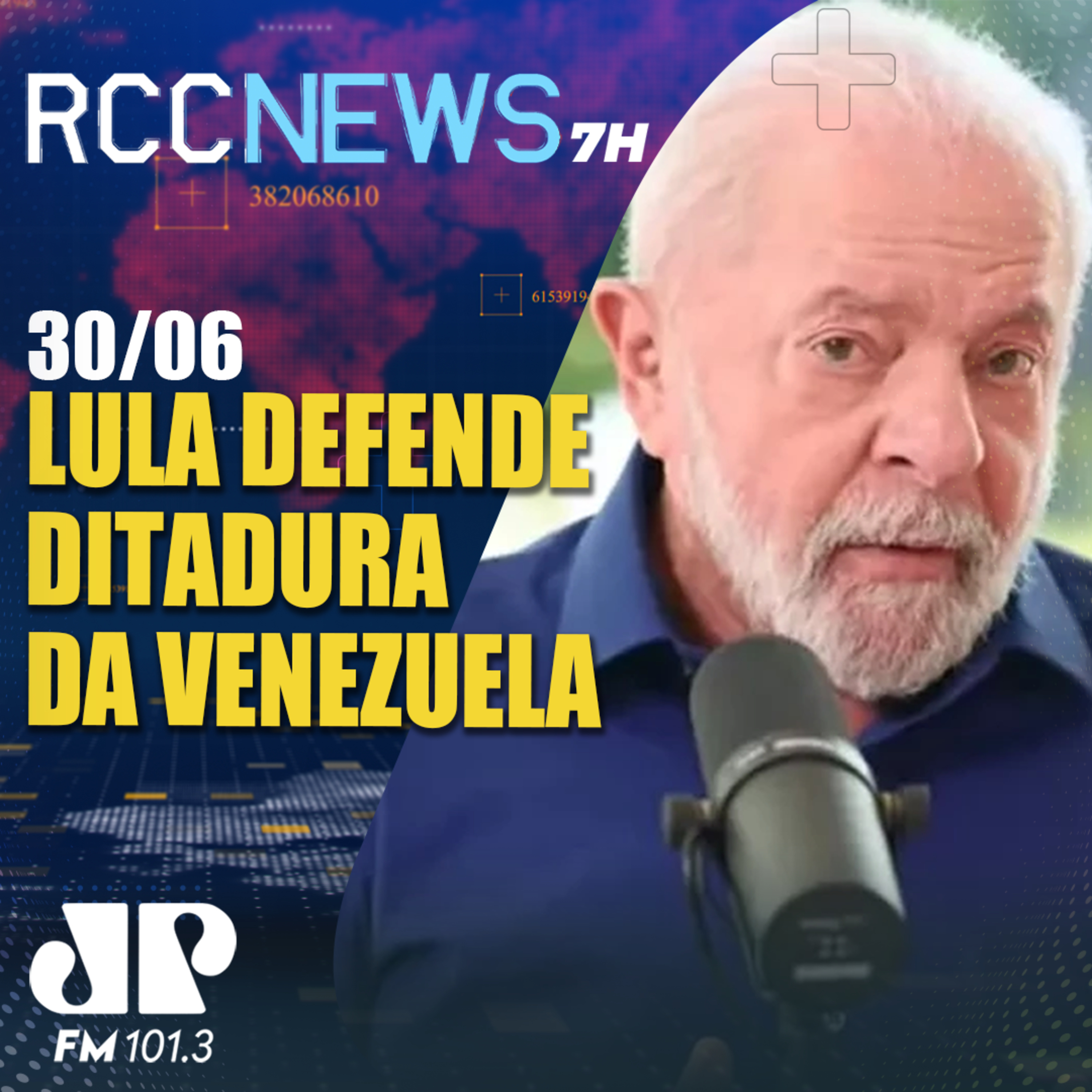 Lula diz que conceito de Democracia é relativo defendendo a Venezuela episode artwork