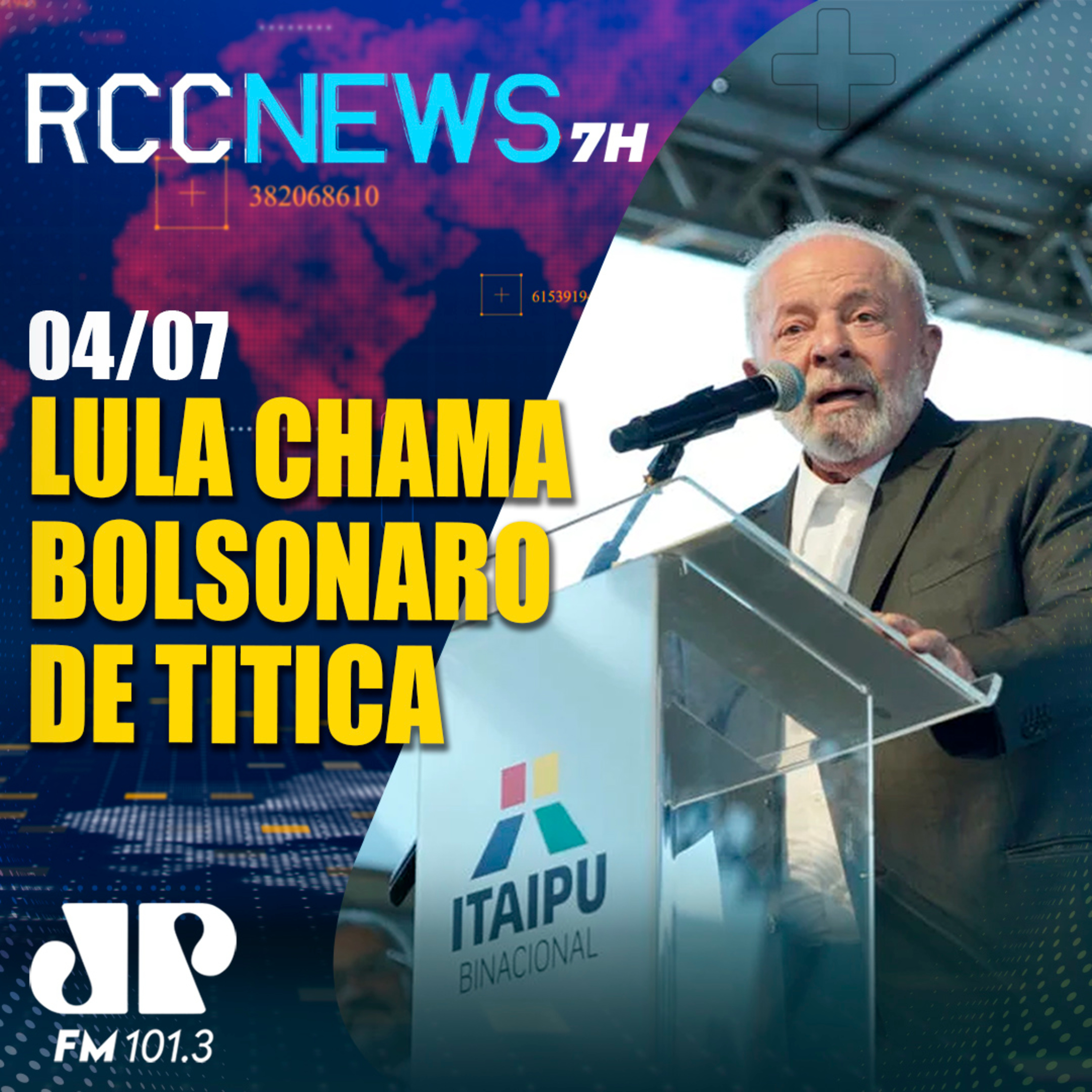 Lula chama Bolsonaro de ‘titica’ em discurso no Paraná episode artwork