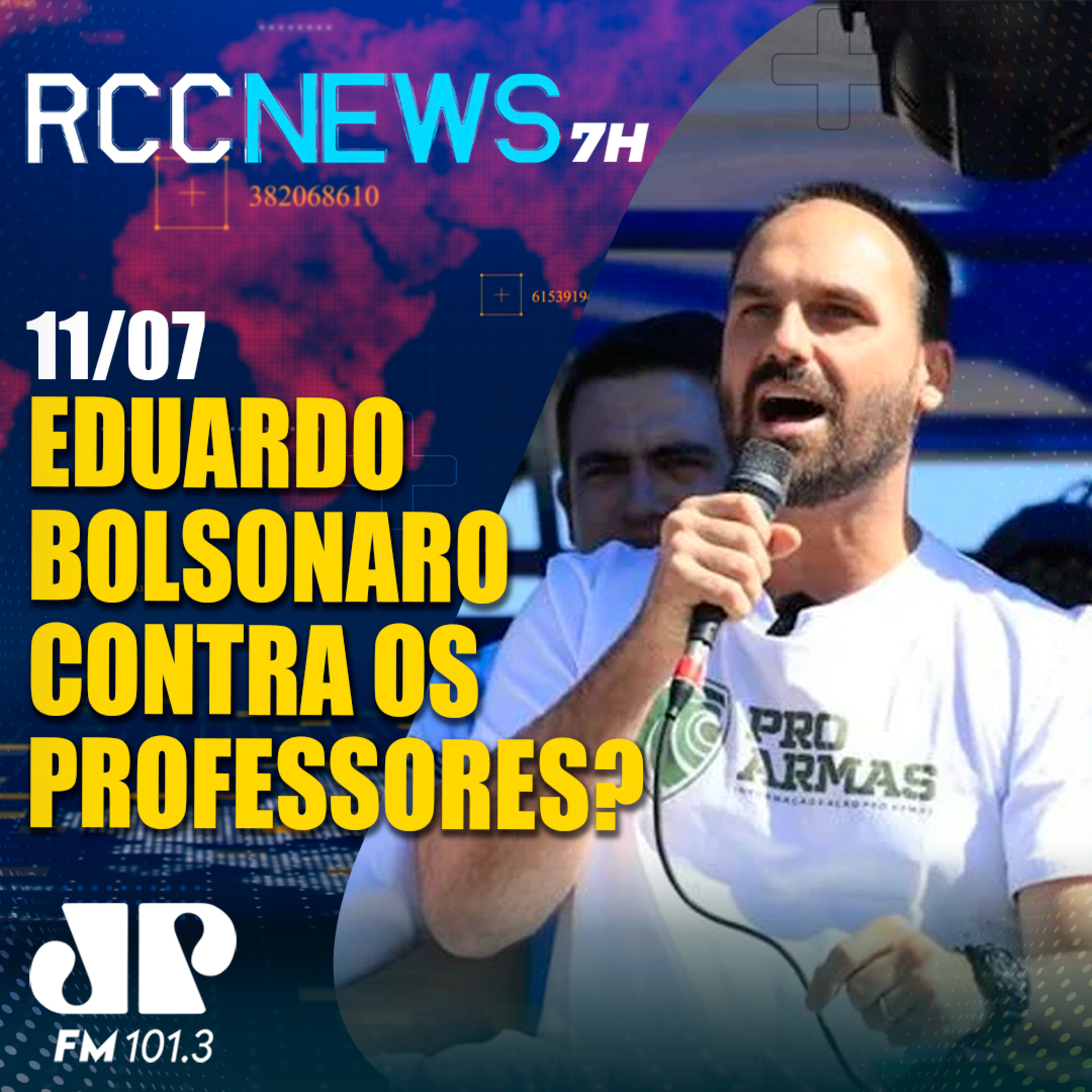 Polêmica! Eduardo Bolsonaro em rota de colisão com os professores episode artwork