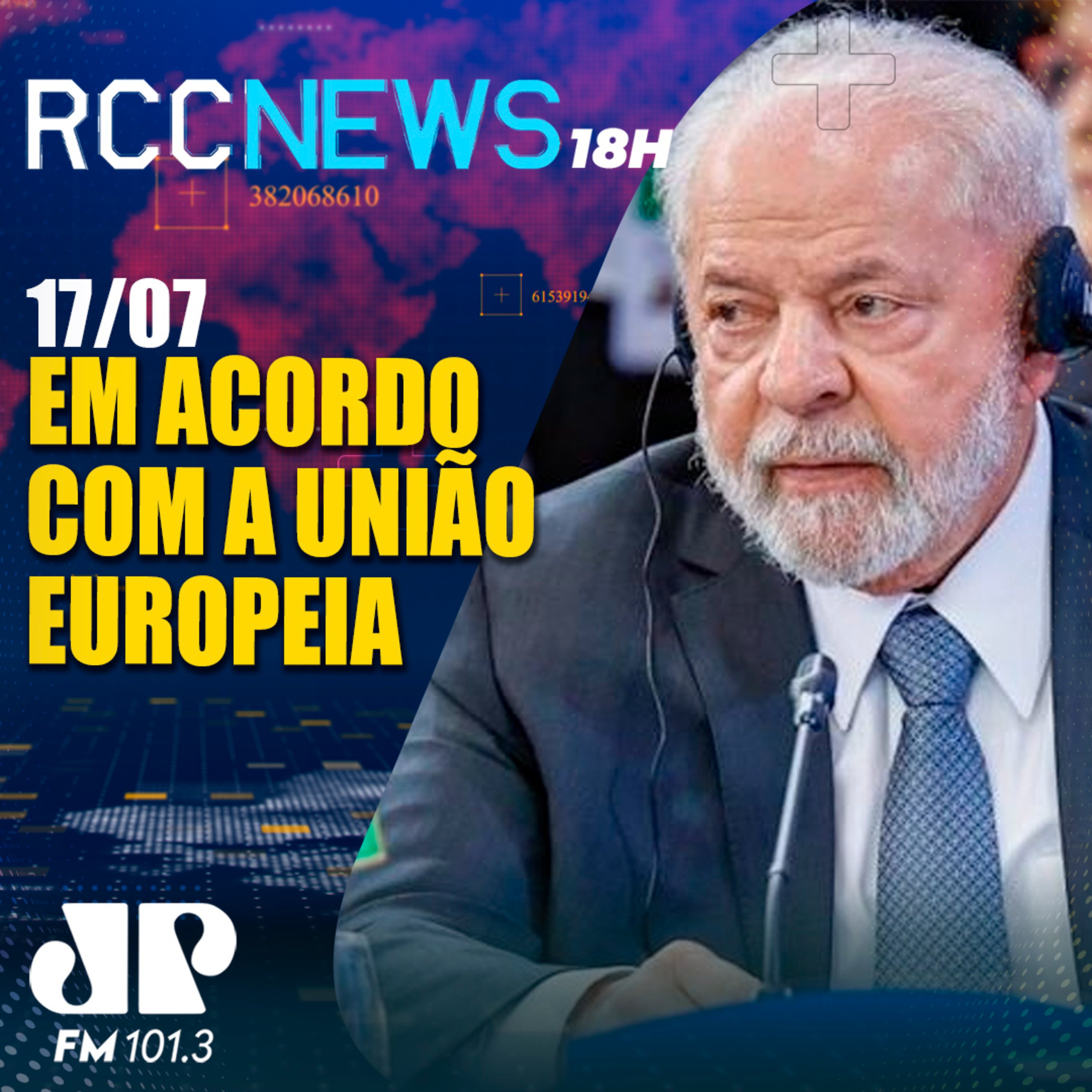 Na Bélgica, Lula tenta avançar em acordo com UE e critica apps de transporte episode artwork