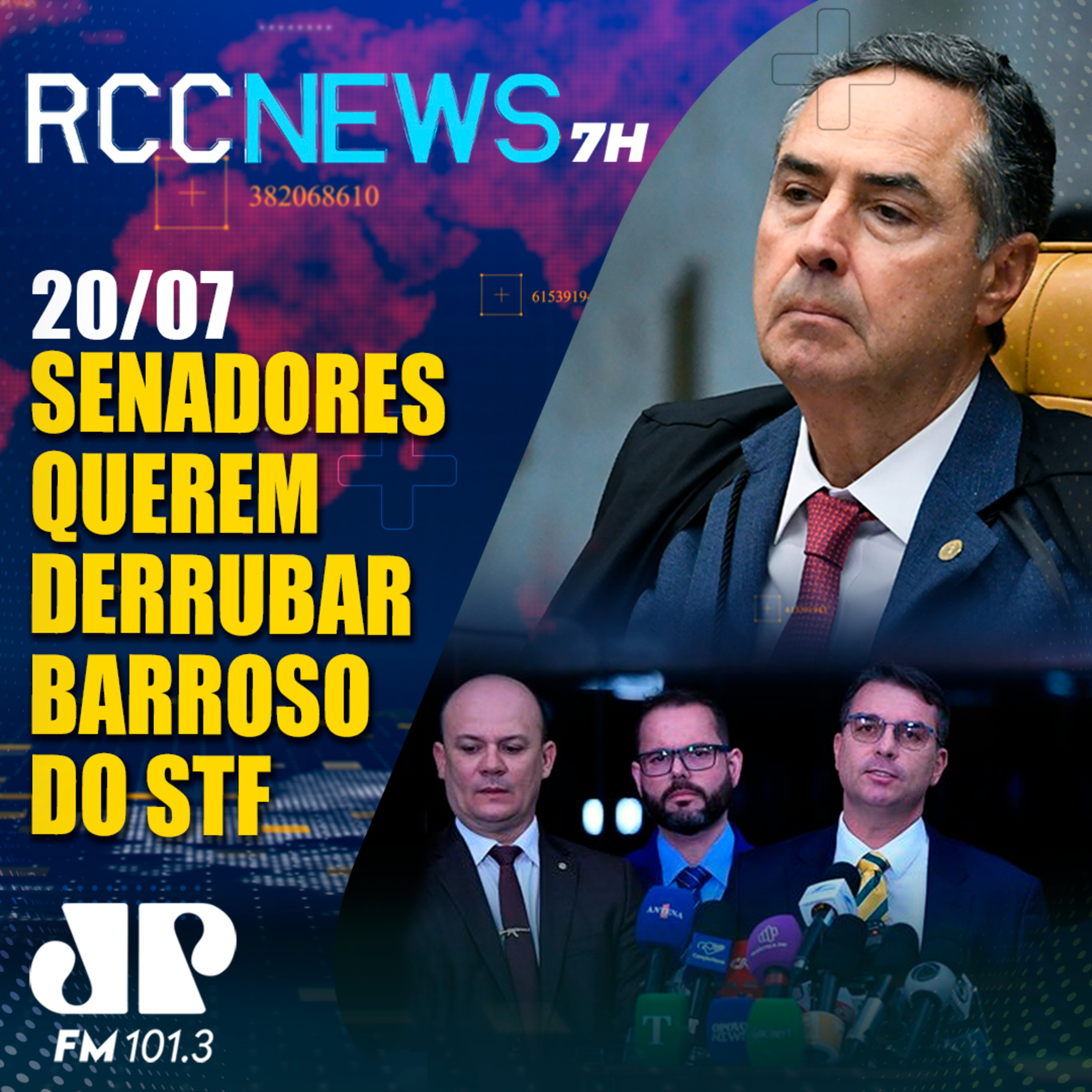 Aliados de Bolsonaro apresentam pedido de impeachment contra Barroso no Senado episode artwork