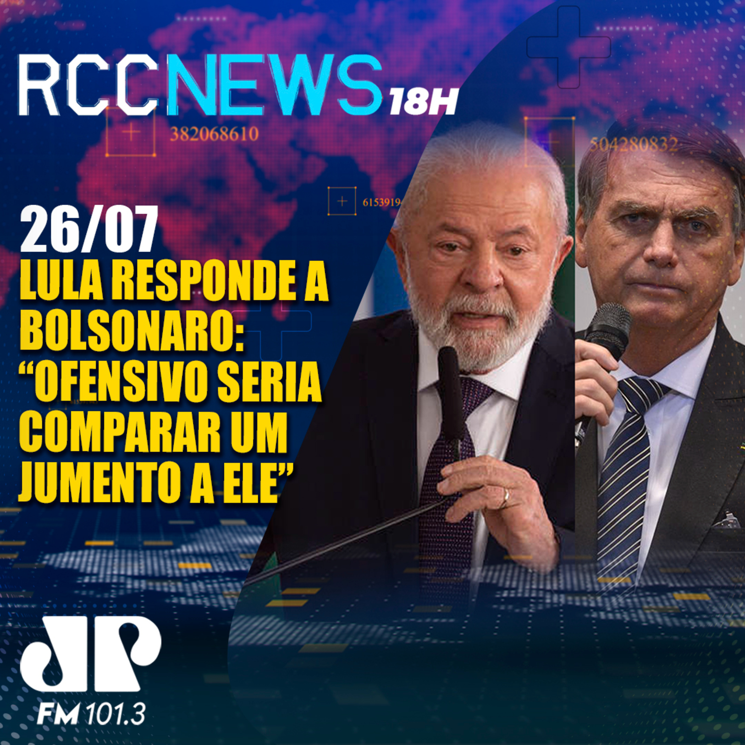 Lula responde a Bolsonaro: "Ofensivo seria comparar um jumento a ele" episode artwork