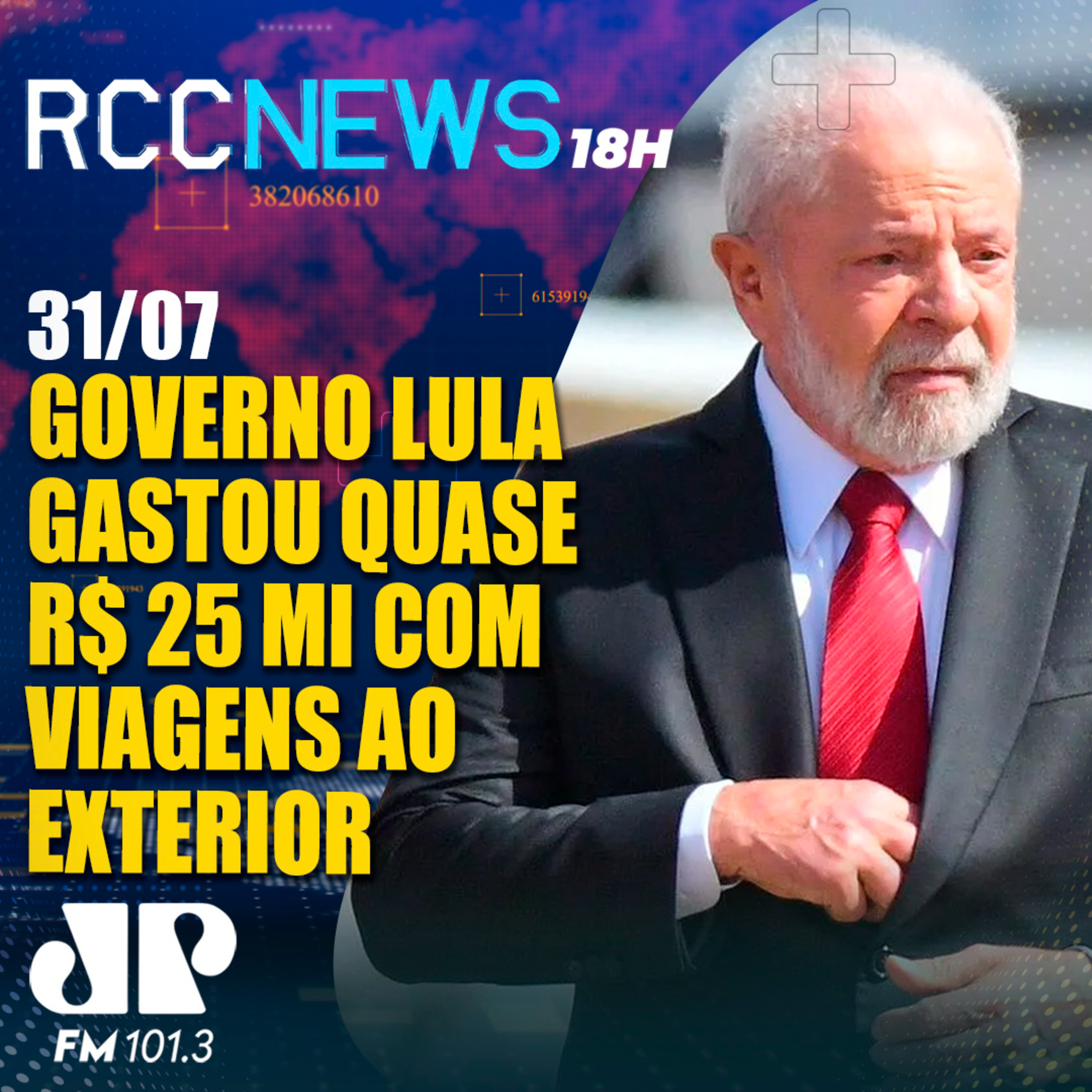 Itamaraty gastou ao menos R$ 24,8 milhões com viagens de Lula ao exterior episode artwork