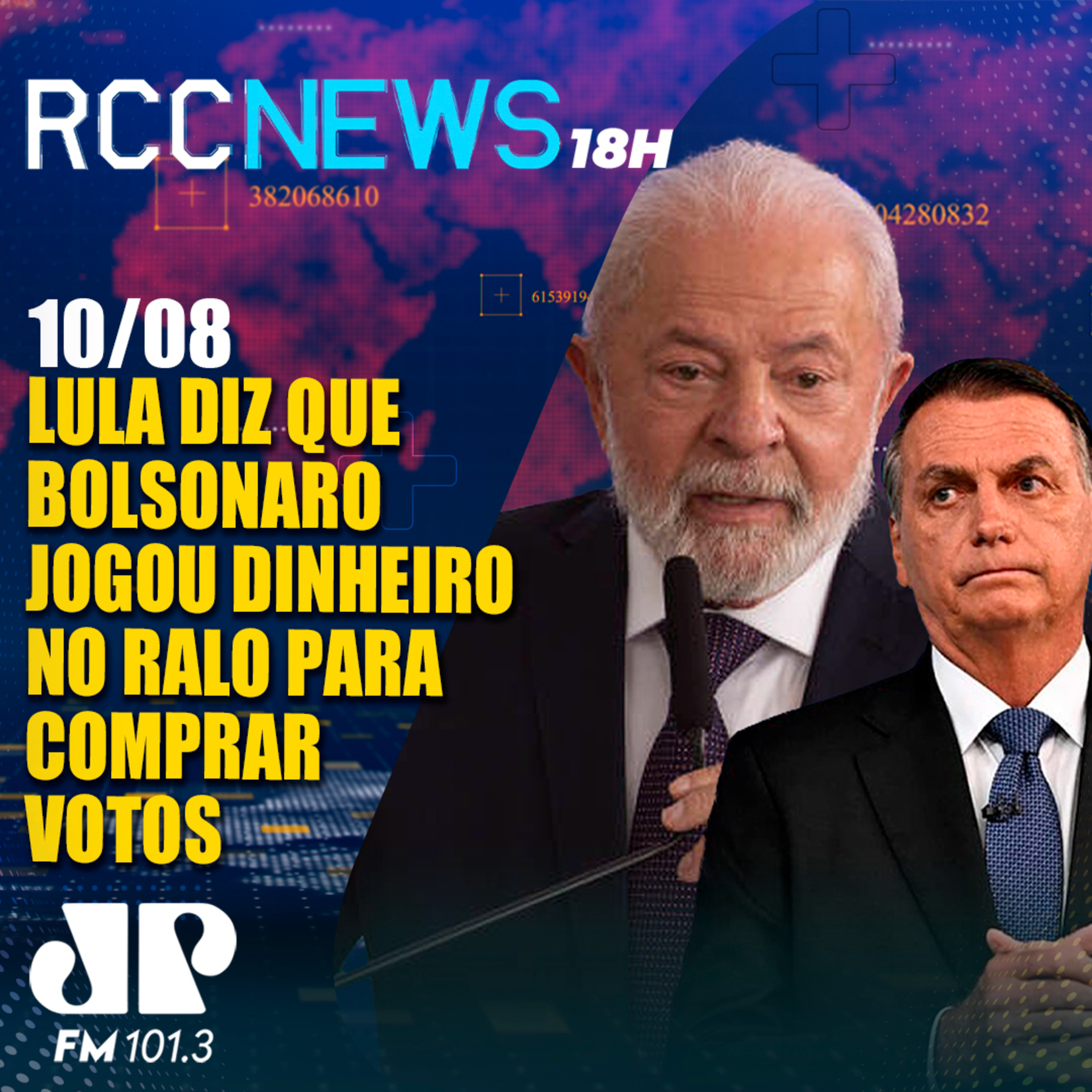 Lula diz que Bolsonaro jogou dinheiro no ralo para comprar votos nas eleições episode artwork