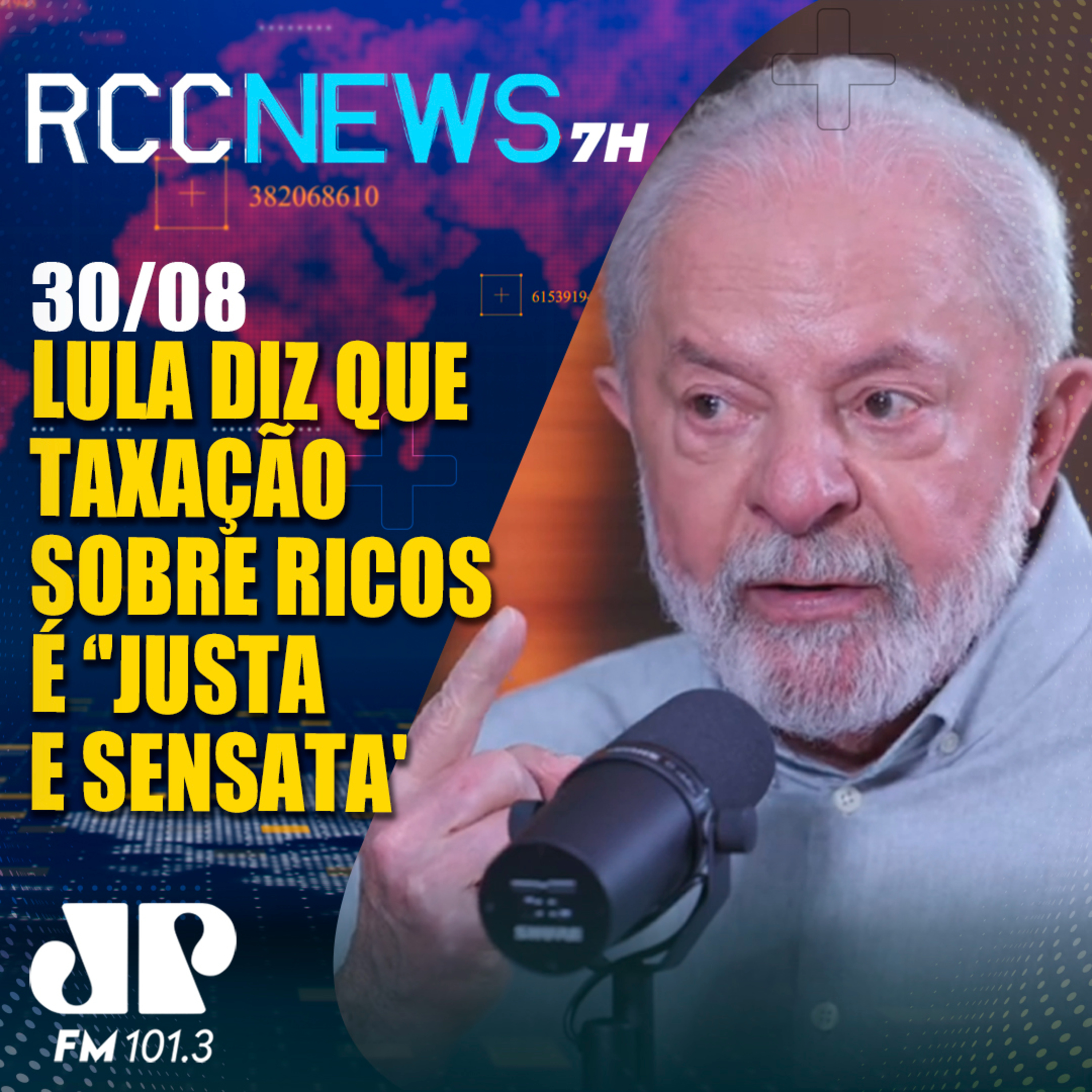 Lula defende taxação de super-ricos no Imposto de Renda: 'Justa e sensata' episode artwork