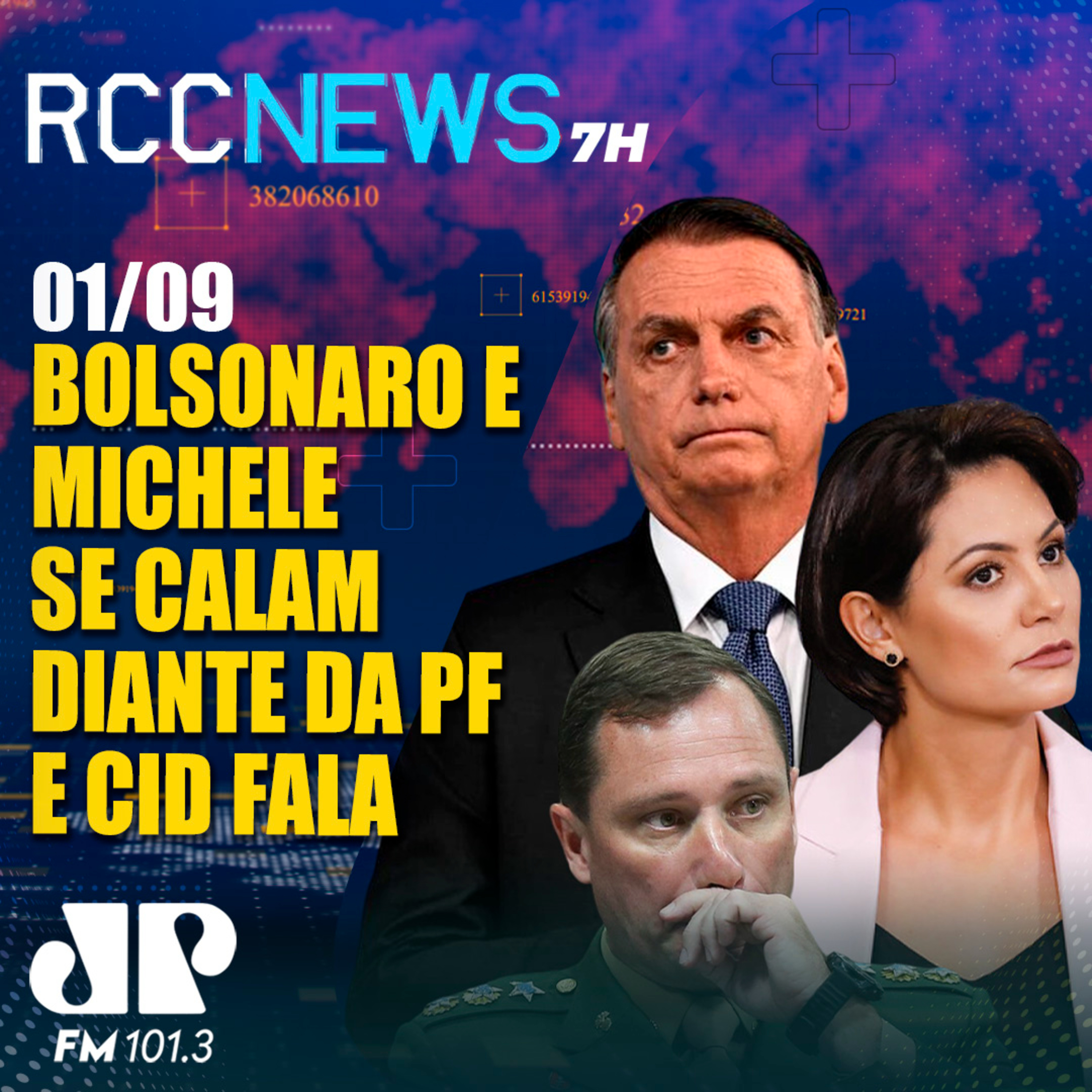 Bolsonaro e Michelle ficam em silêncio durante depoimento da PF episode artwork