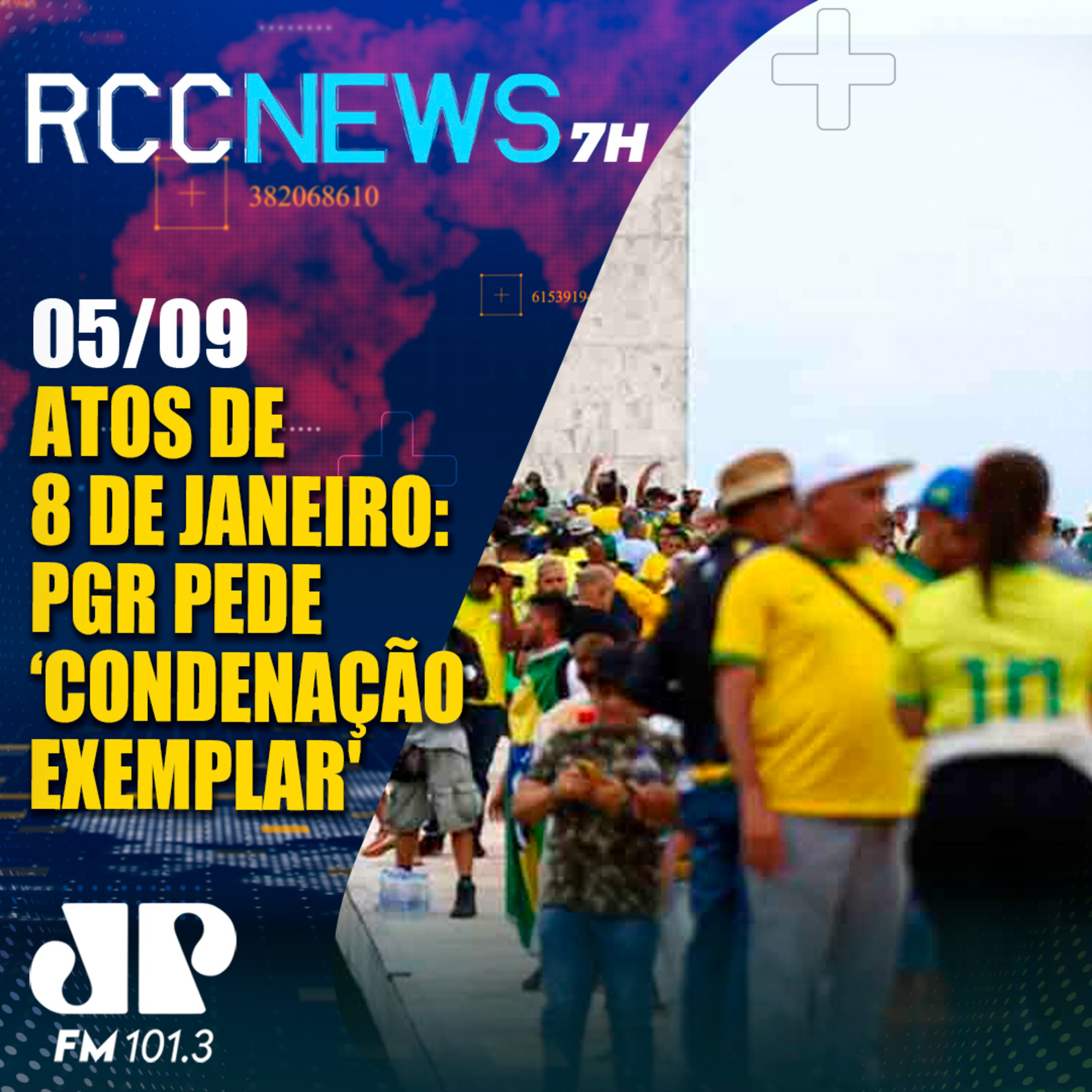 PGR pede ‘condenação exemplar’ de mais 40 denunciados pelo 8 de Janeiro episode artwork