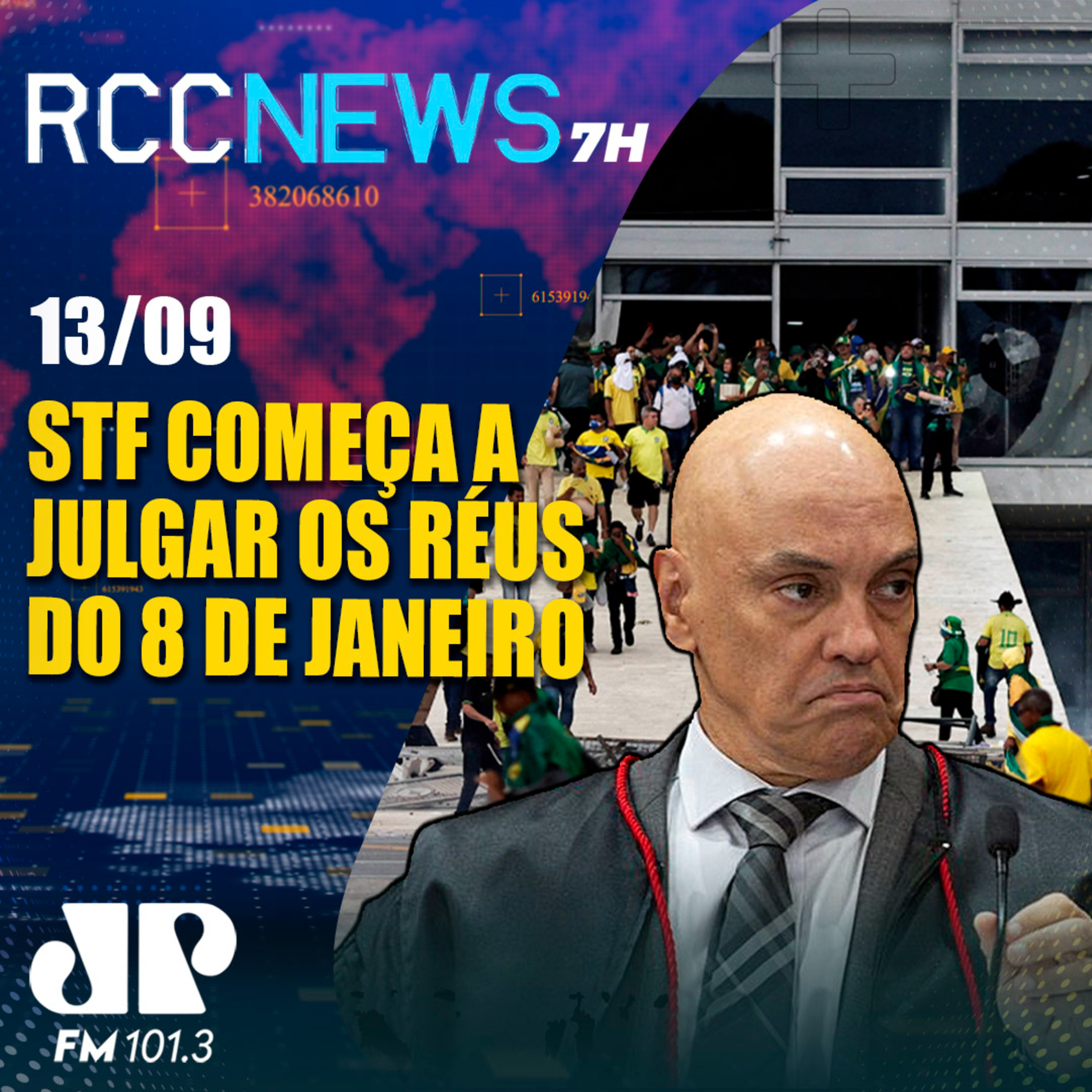 STF começa julgamento individual dos ataques de 8 de janeiro em Brasília episode artwork