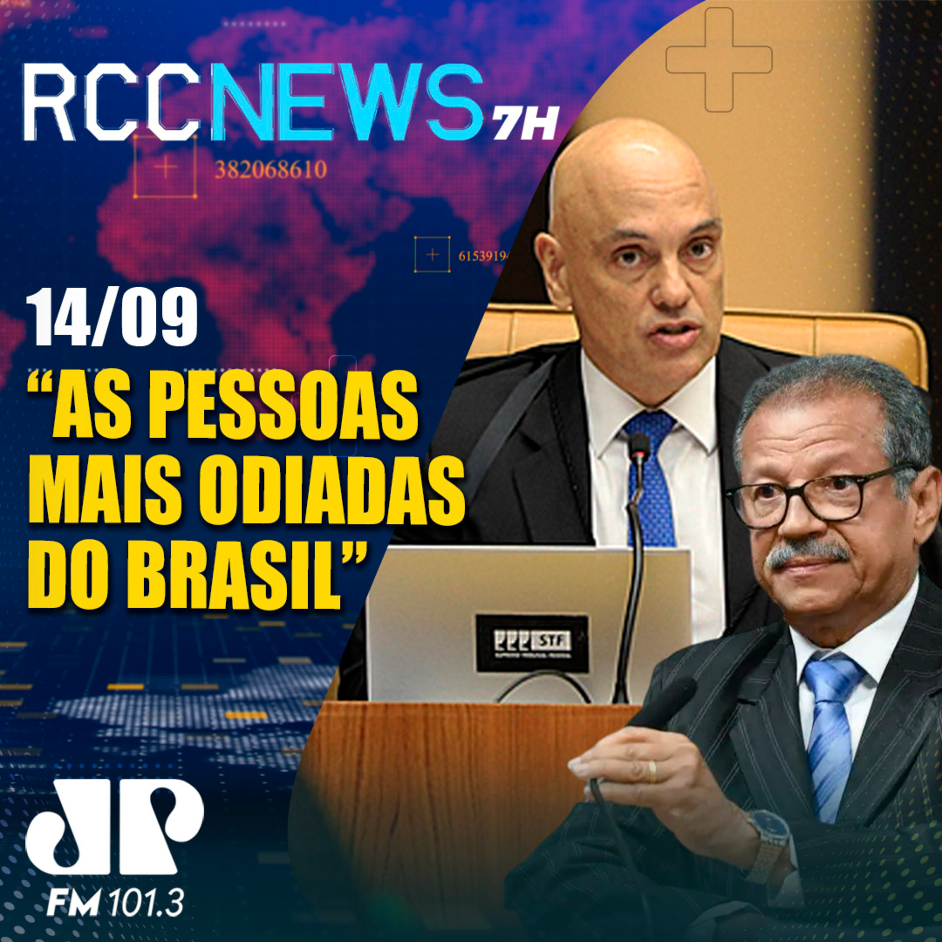 Na cara de Moraes! Advogado fala que ministros do STF são os mais odiados do país episode artwork