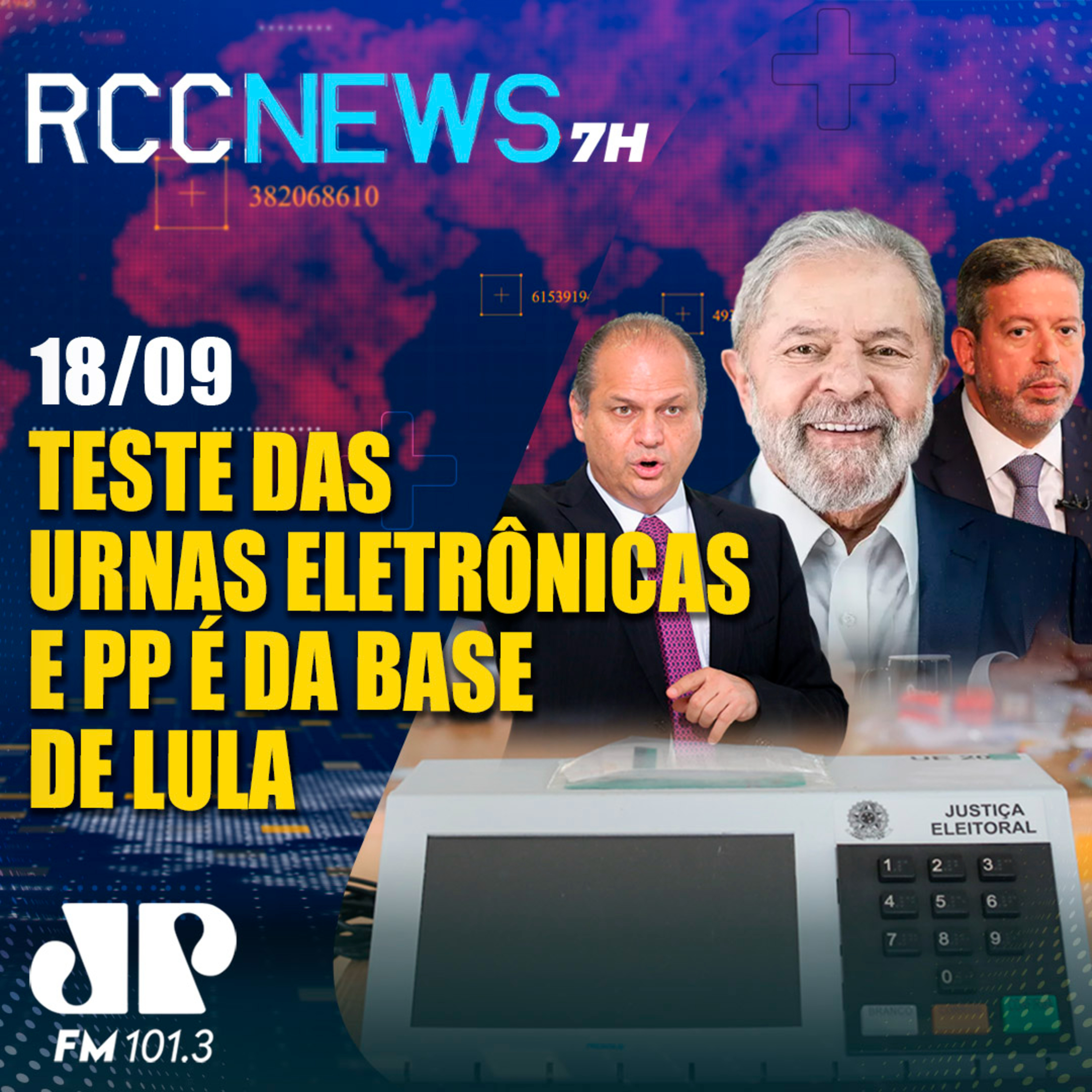 Urnas Eletrônicas serão testadas em novembro e PP e Republicanos são base do governo Lula episode artwork