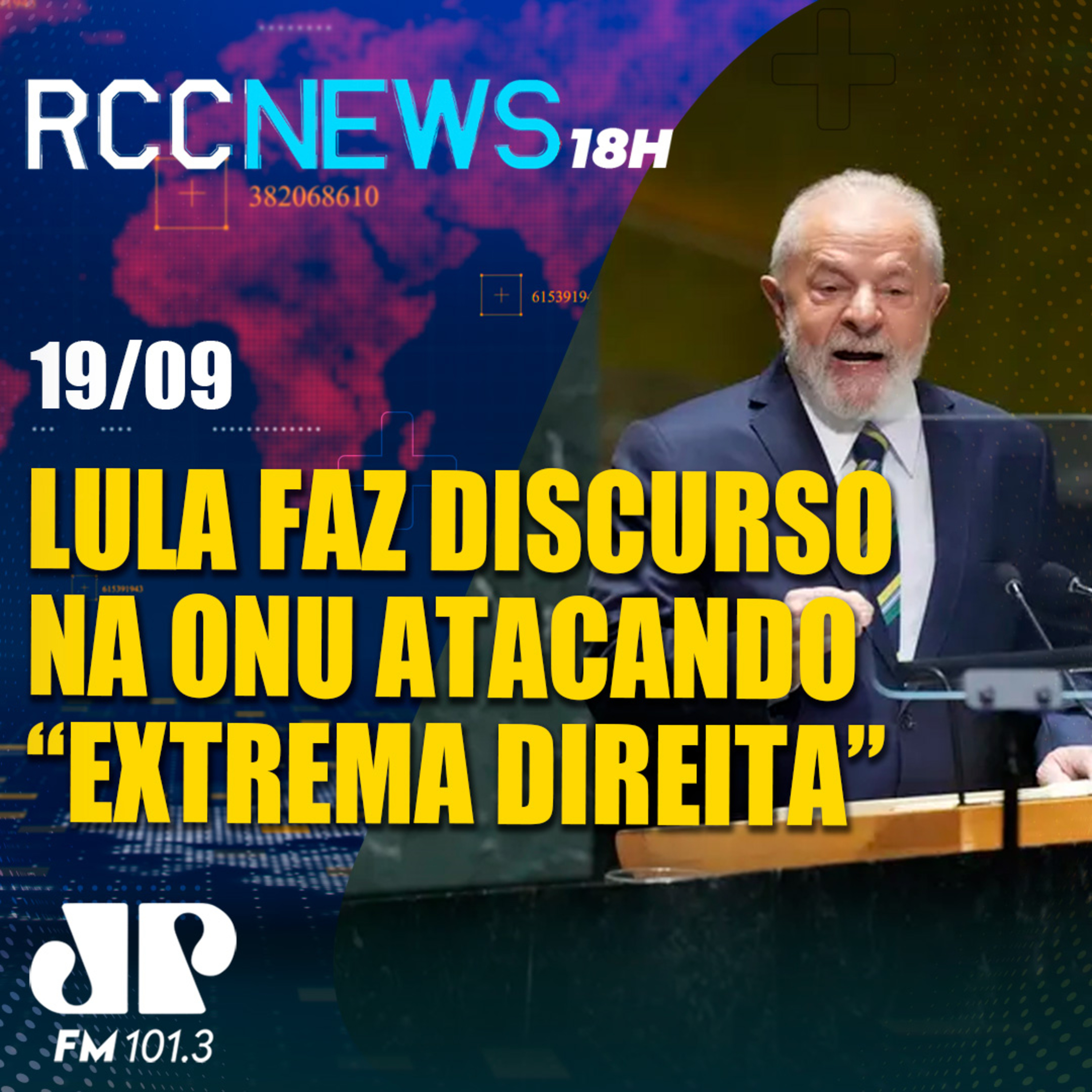 Presidente discursou na manhã desta terça, 19, na assembleia-geral da ONU atacando direita episode artwork