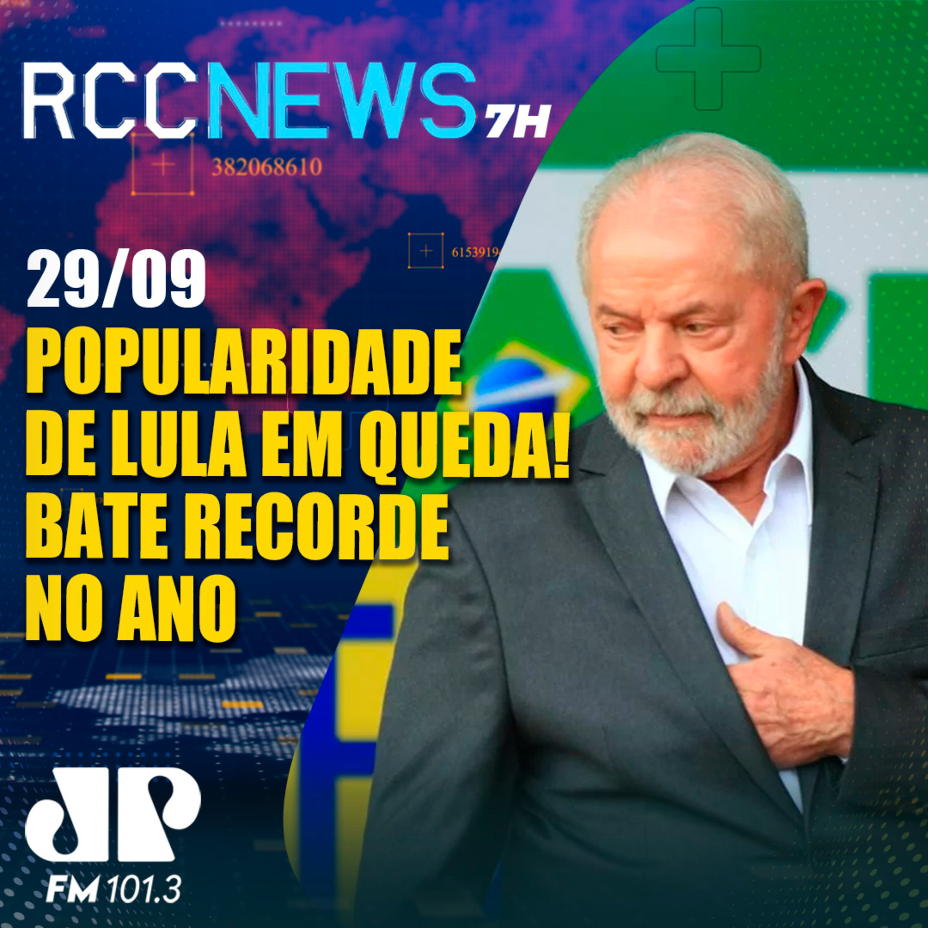 O Amor por Lula chegando ao fim? Desaprovação do governo bate recorde episode artwork