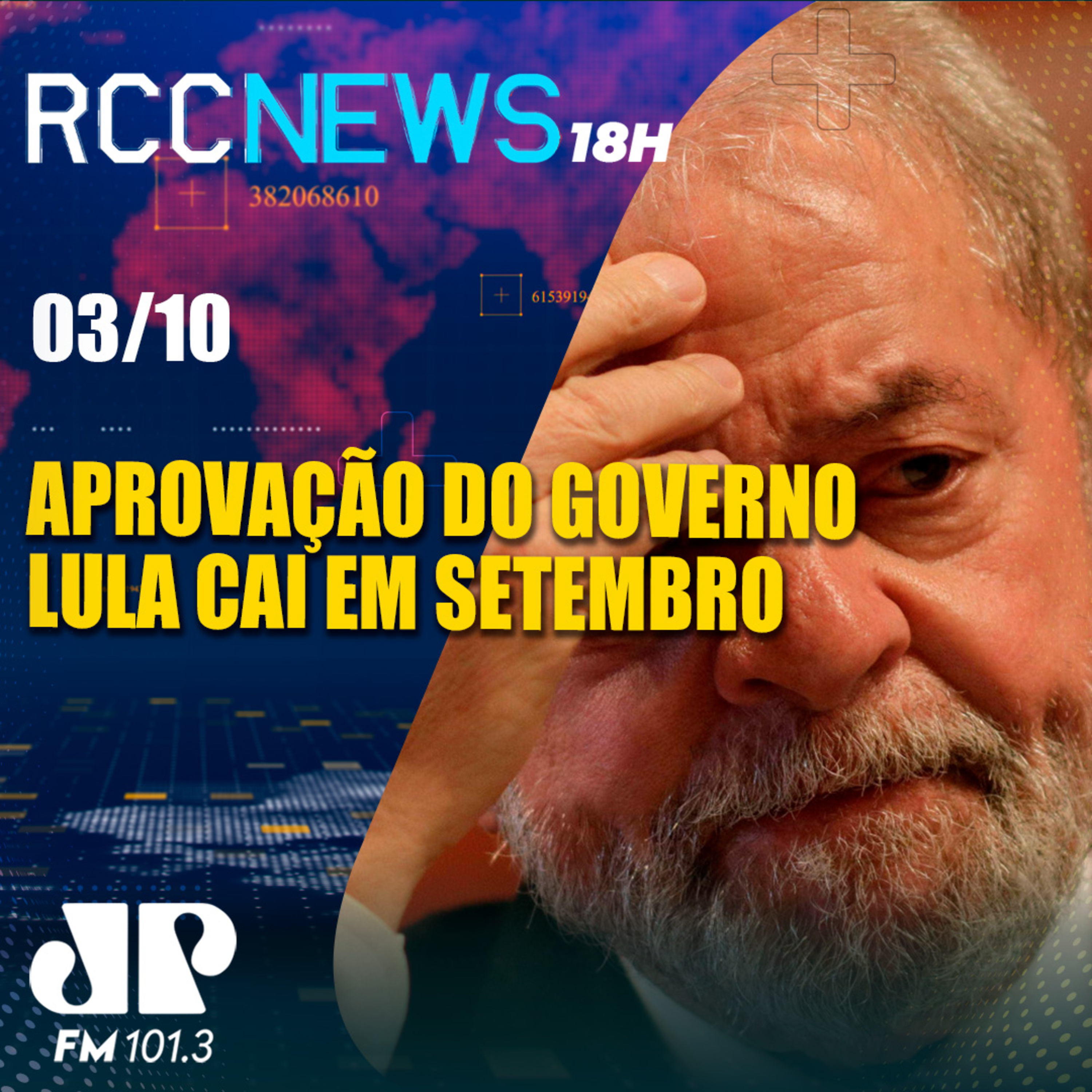 Pesquisa: Aprovação de Lula cai em setembro, e rejeição aumenta episode artwork