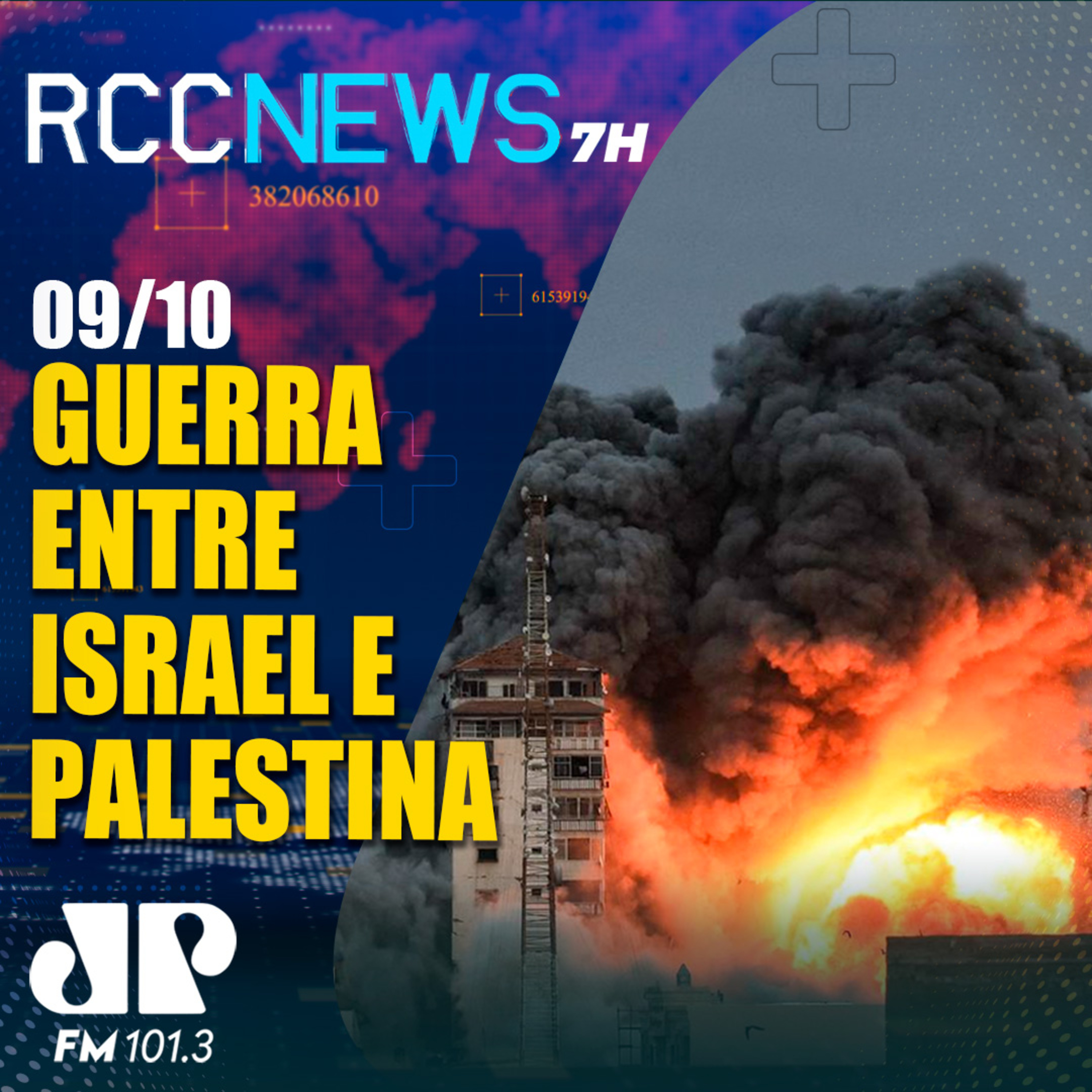 Israel em guerra! Hamas lança ataque a partir da Faixa de Gaza! episode artwork