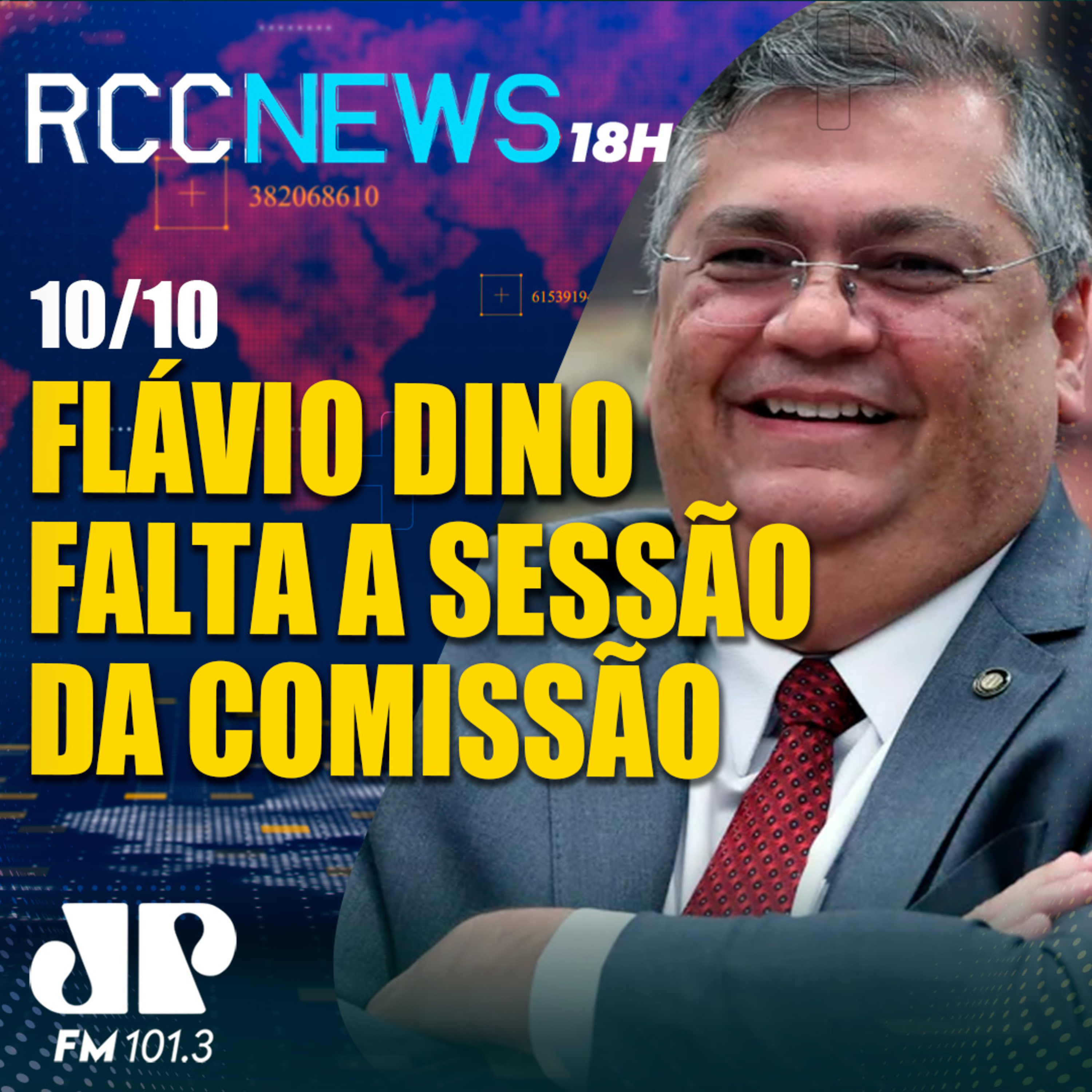 Flávio Dino, não compareceu, nesta terça-feira (10), a audiência na Comissão de Segurança Pública episode artwork