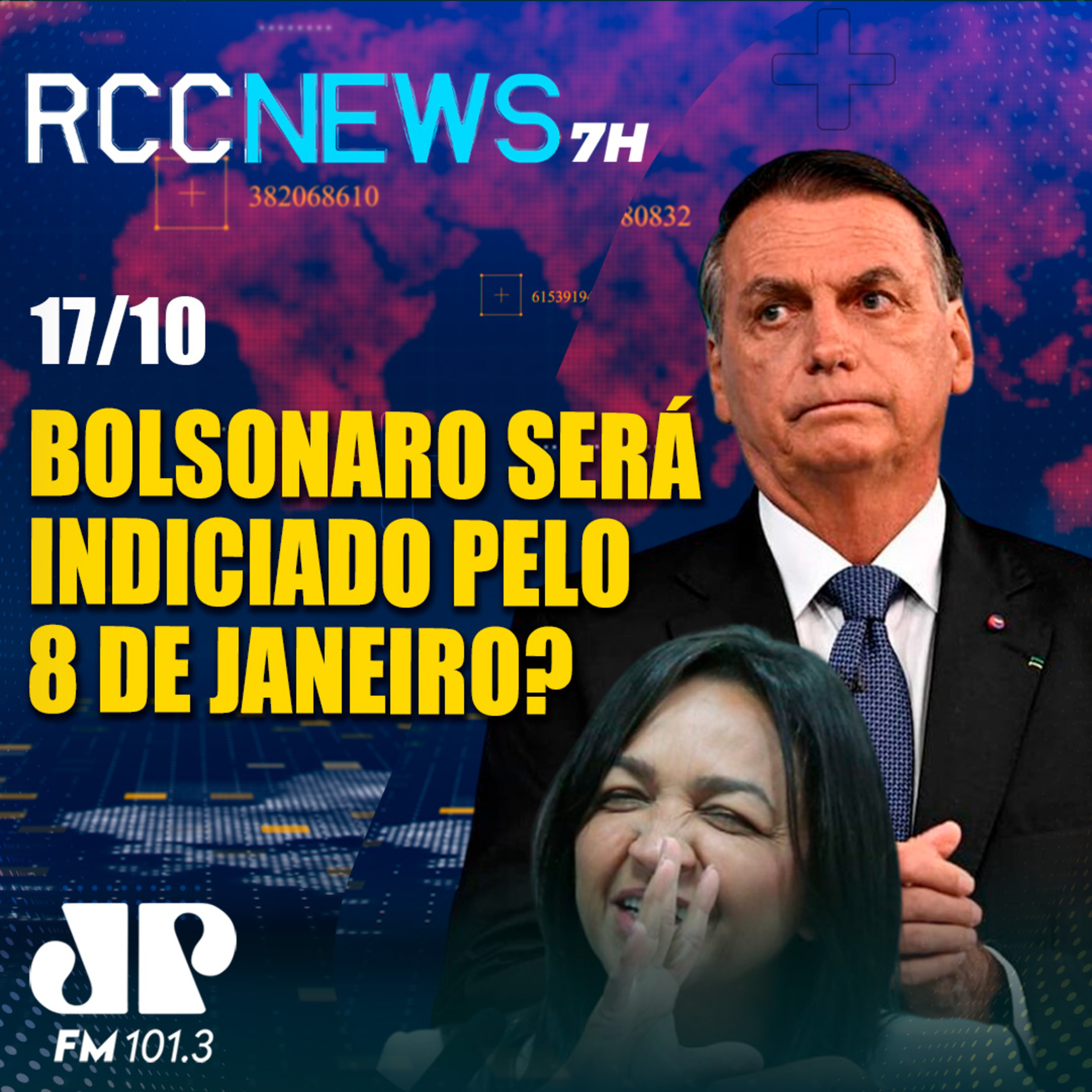CPMI apresenta relatório final do 8 de janeiro que deve indiciar Bolsonaro episode artwork