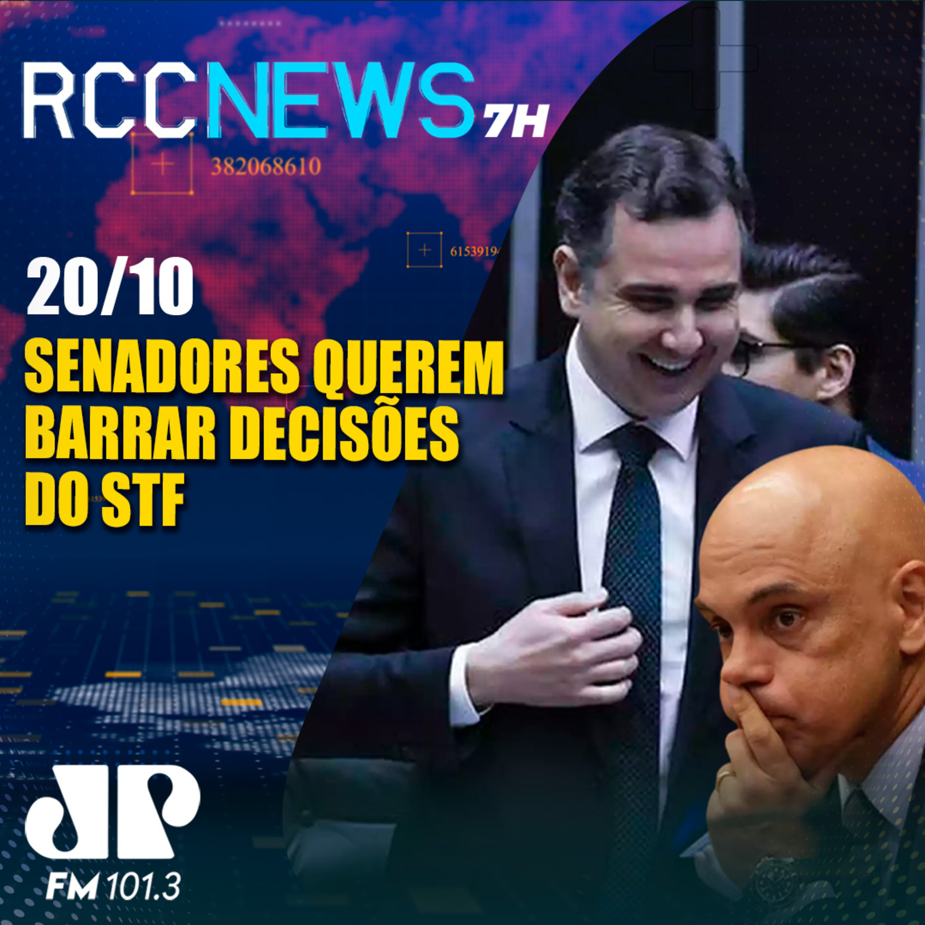 Senadores querem barrar decisões do STF. Pacheco nega afronta ao Judiciário episode artwork