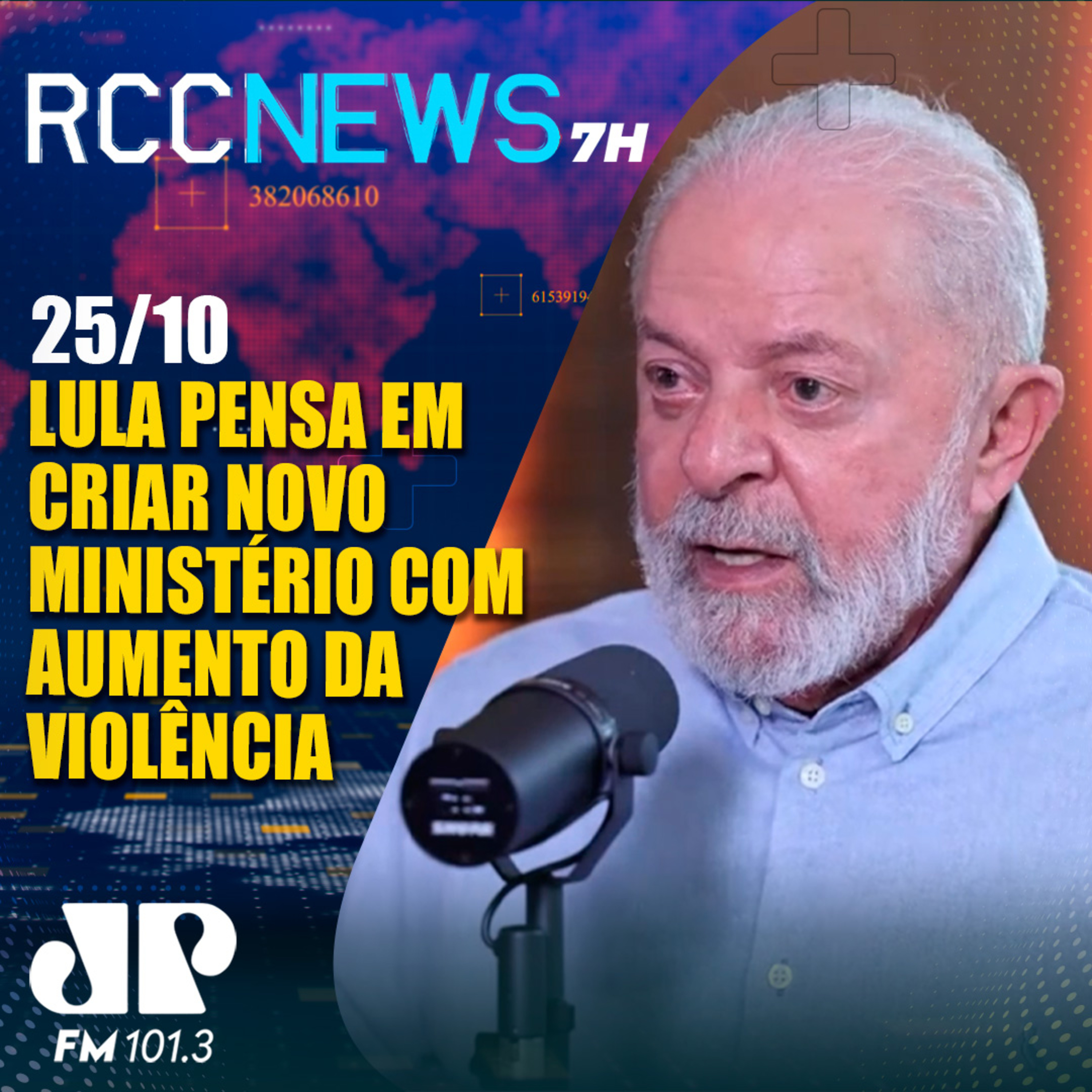 Lula diz que avalia recriar Ministério da Segurança Pública episode artwork
