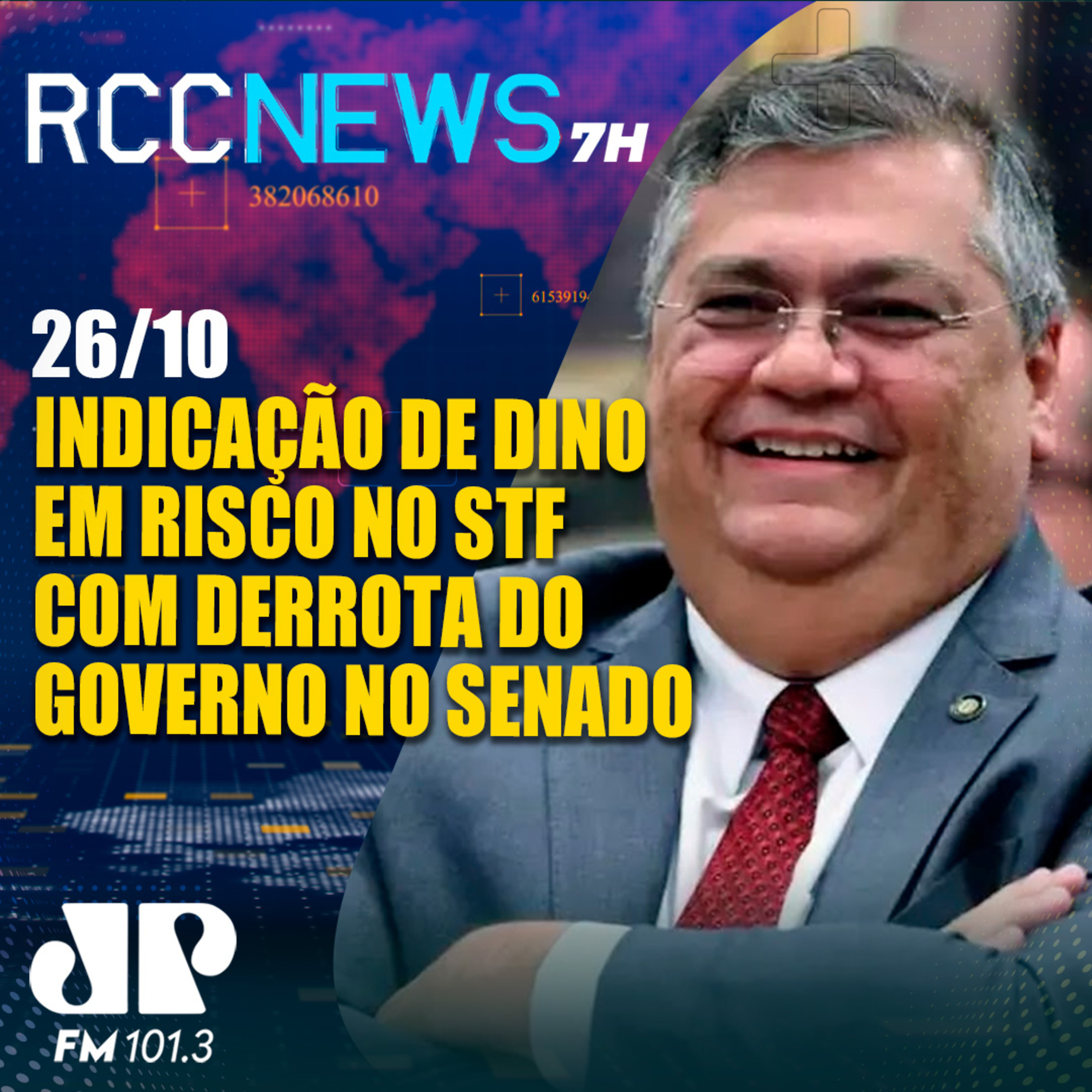 Derrota no Senado traz alerta para governo sobre indicação de Dino ao STF episode artwork