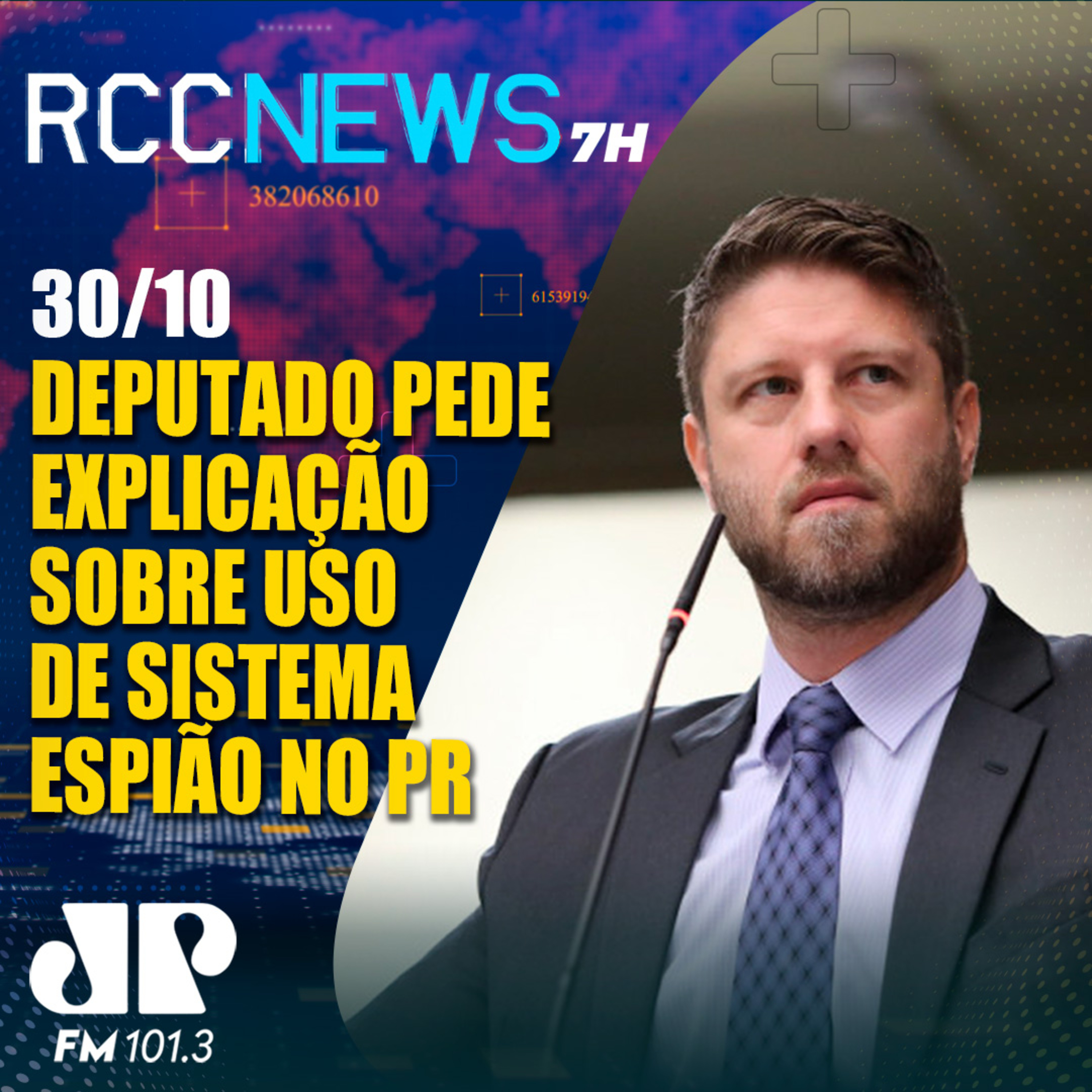 Deputado estadual pede explicações sobre uso de sistema espião no Paraná episode artwork