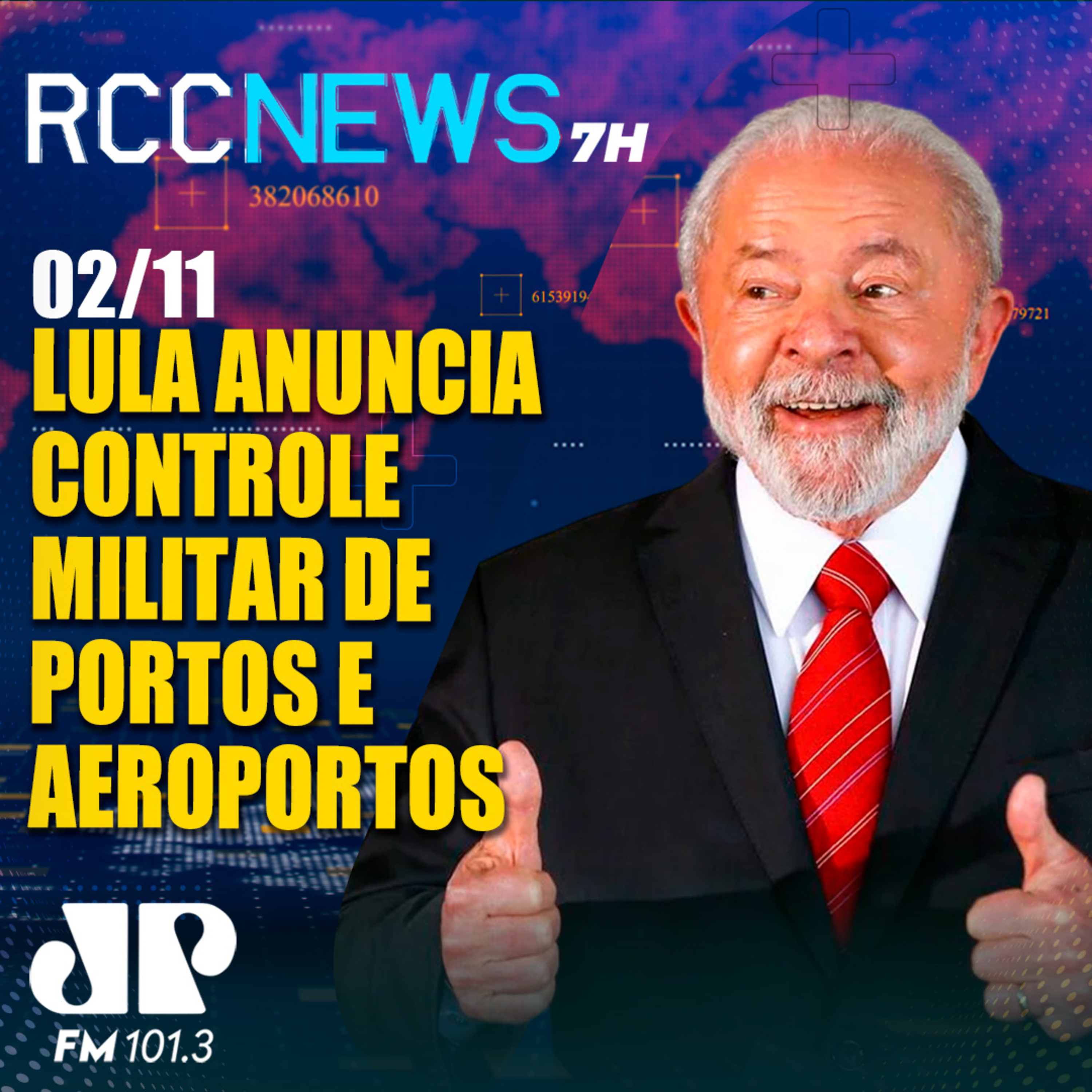 Contra crime organizado, Lula decreta GLO em portos e aeroportos de RJ e SP episode artwork